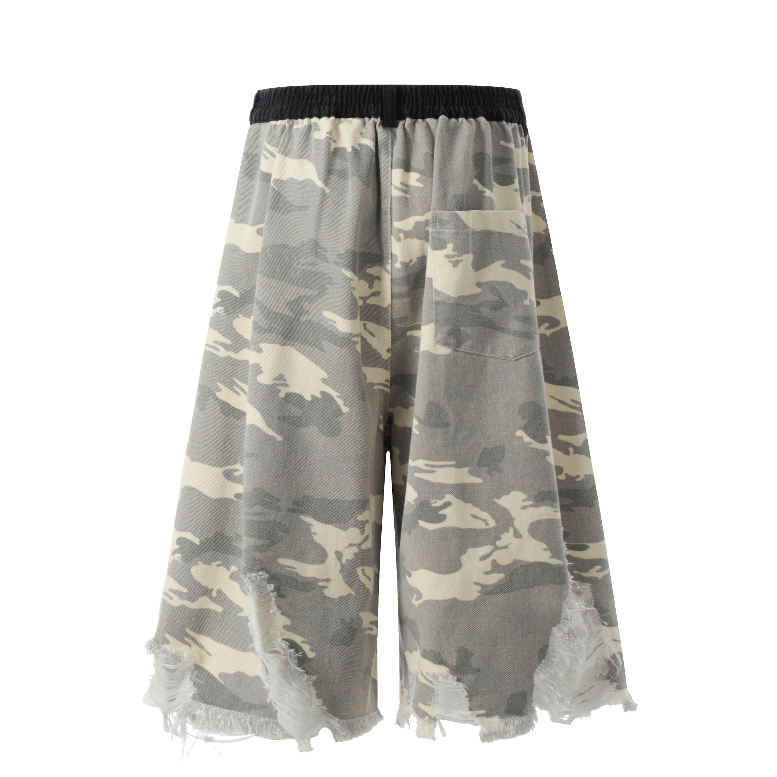 Omirad Camo Distressed Jorts