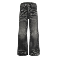 Omirad Washed Athletic Blend Denim Pants