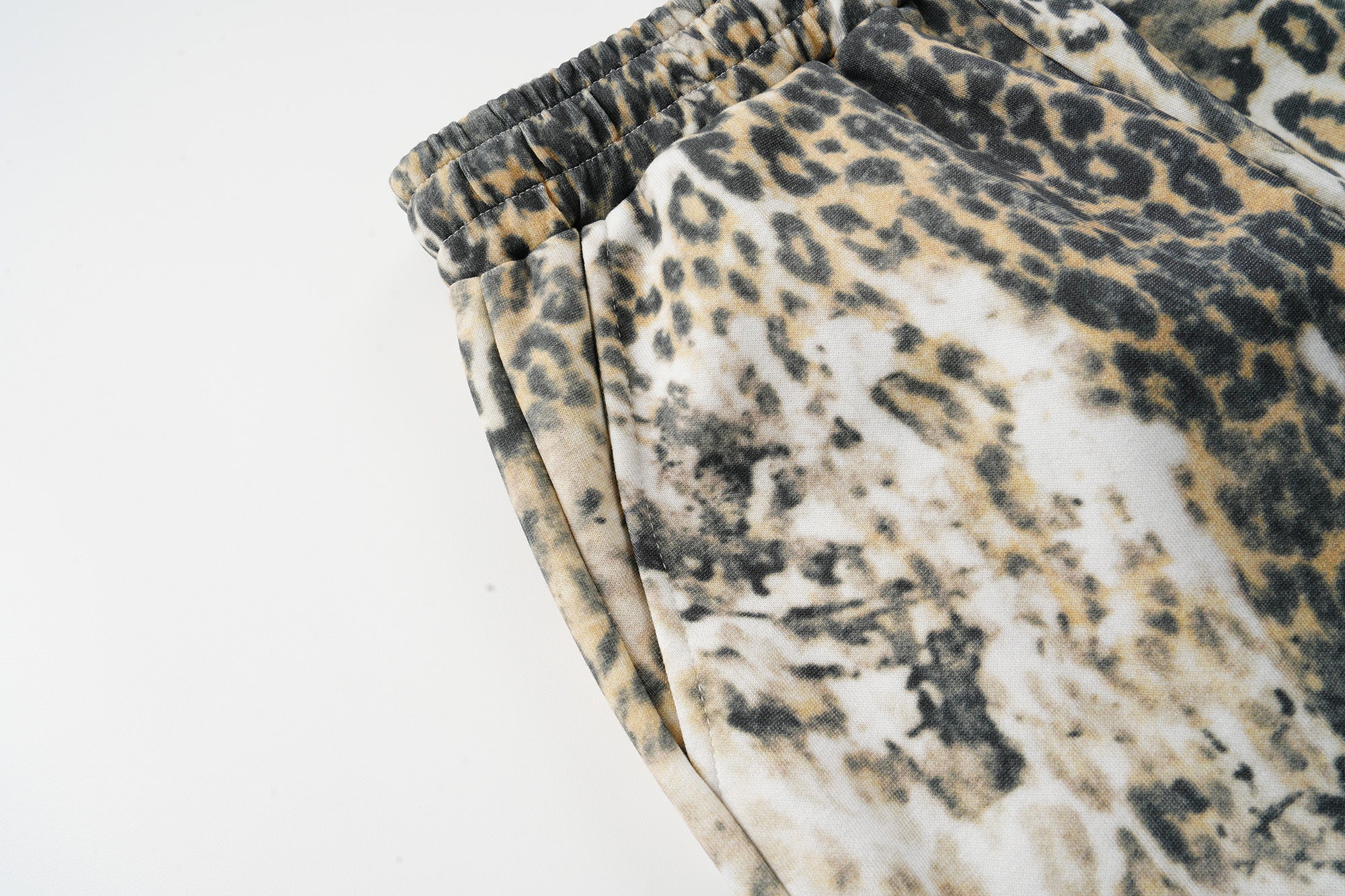 Omirad Leopard Print Wide-Leg Pants