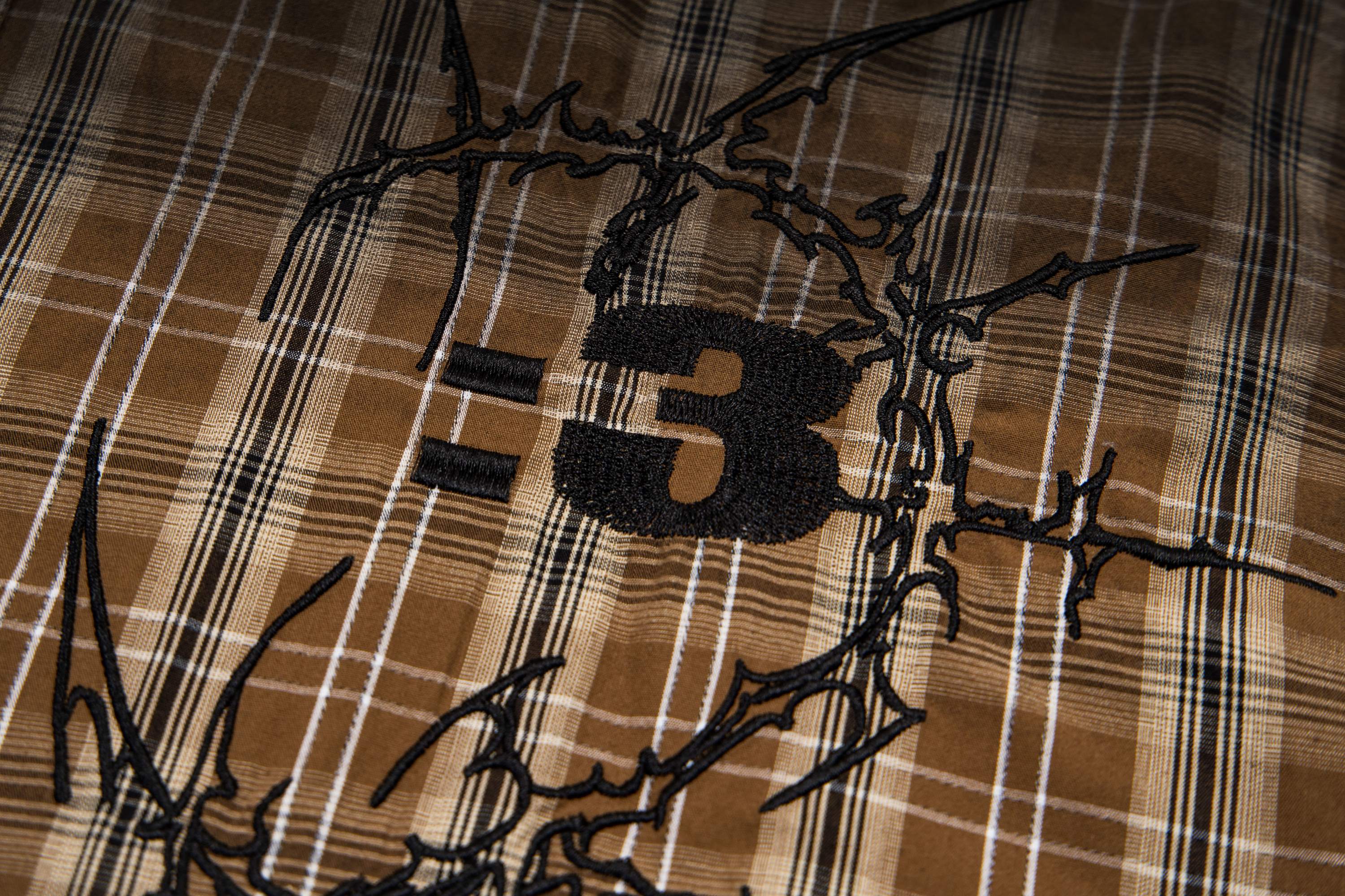 Omirad Vintage Plaid Graphic Shirt