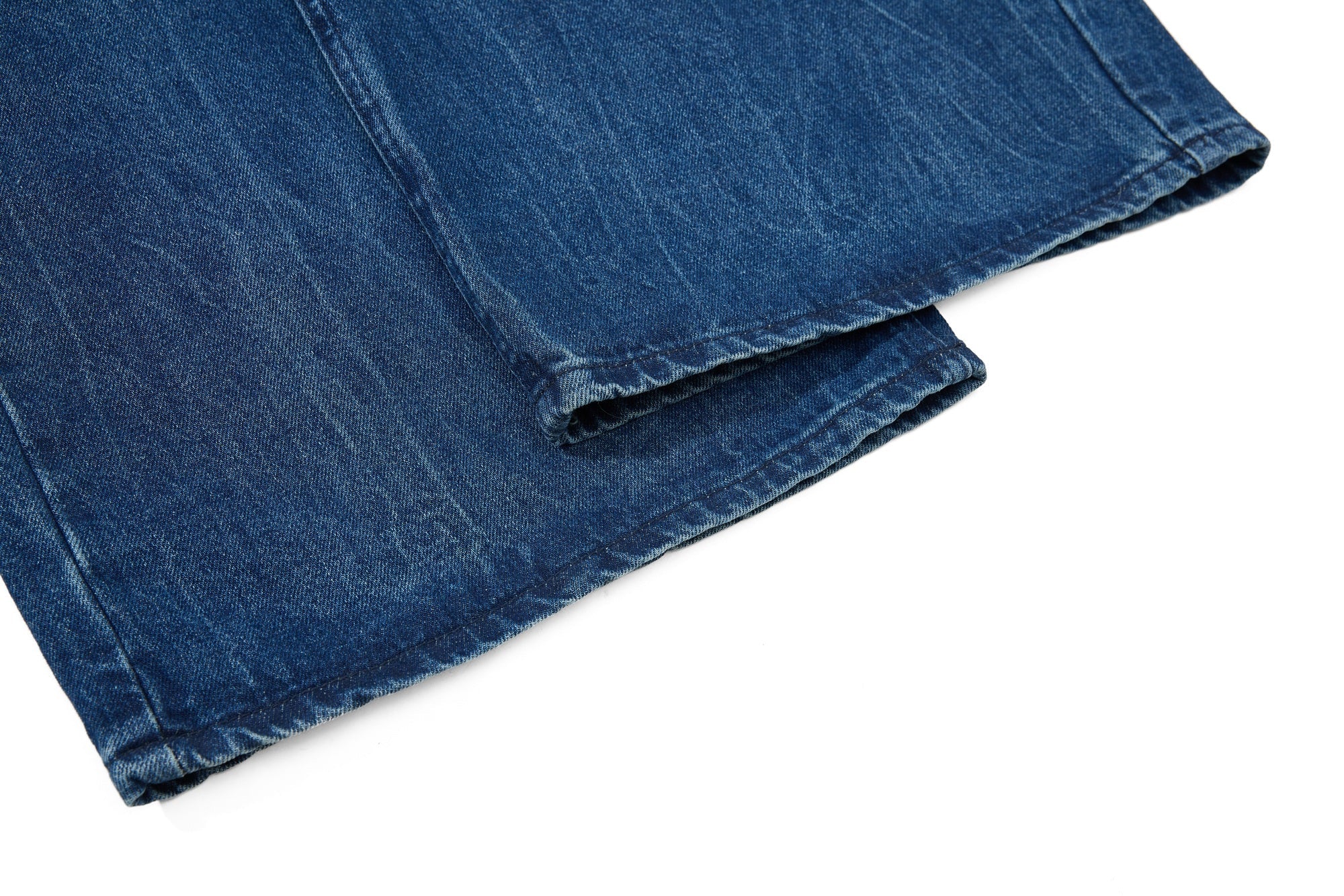 Omirad Distressed Wide-Leg Denim Jeans