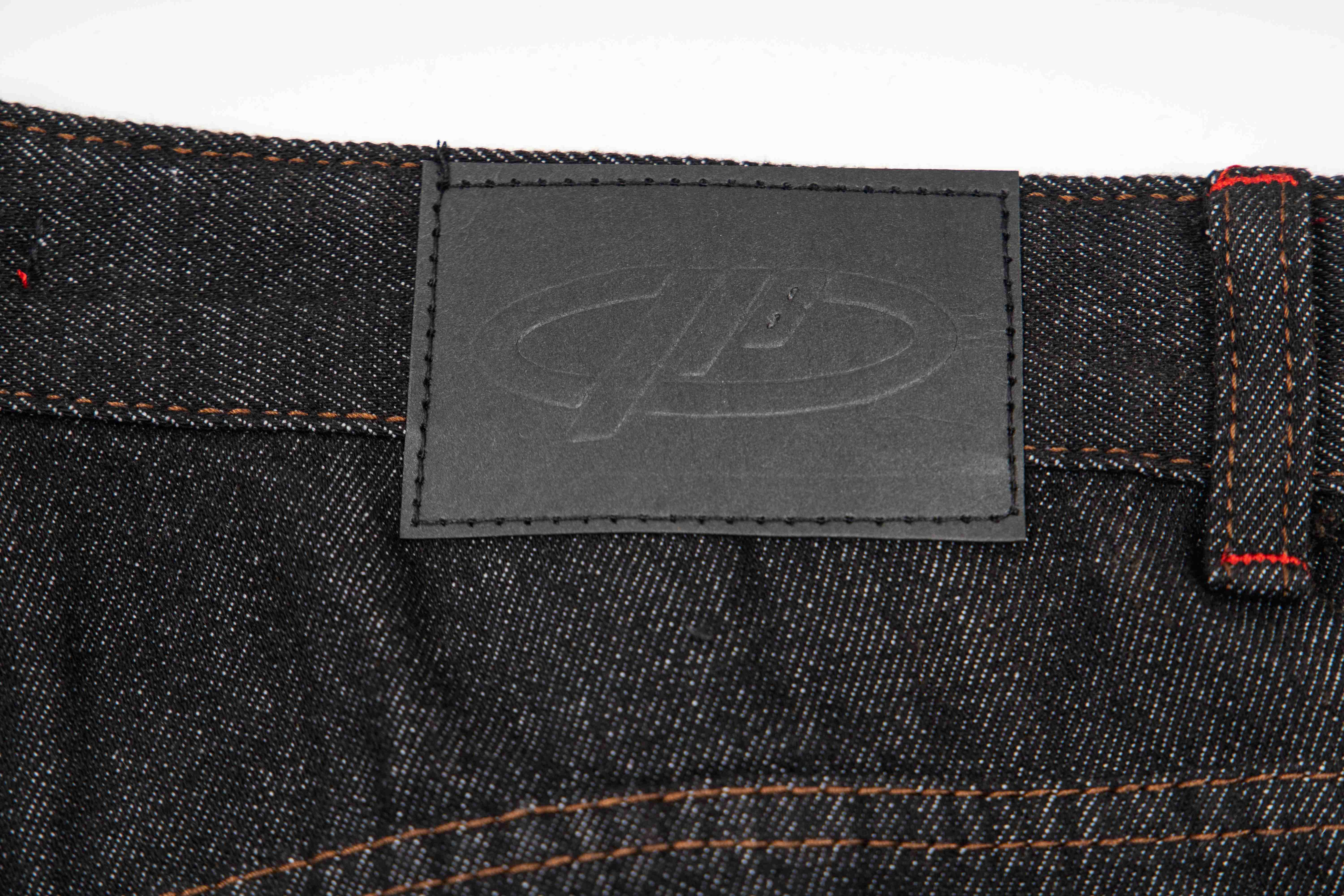 Omirad Hook Closure Wide-Leg Denim Pants