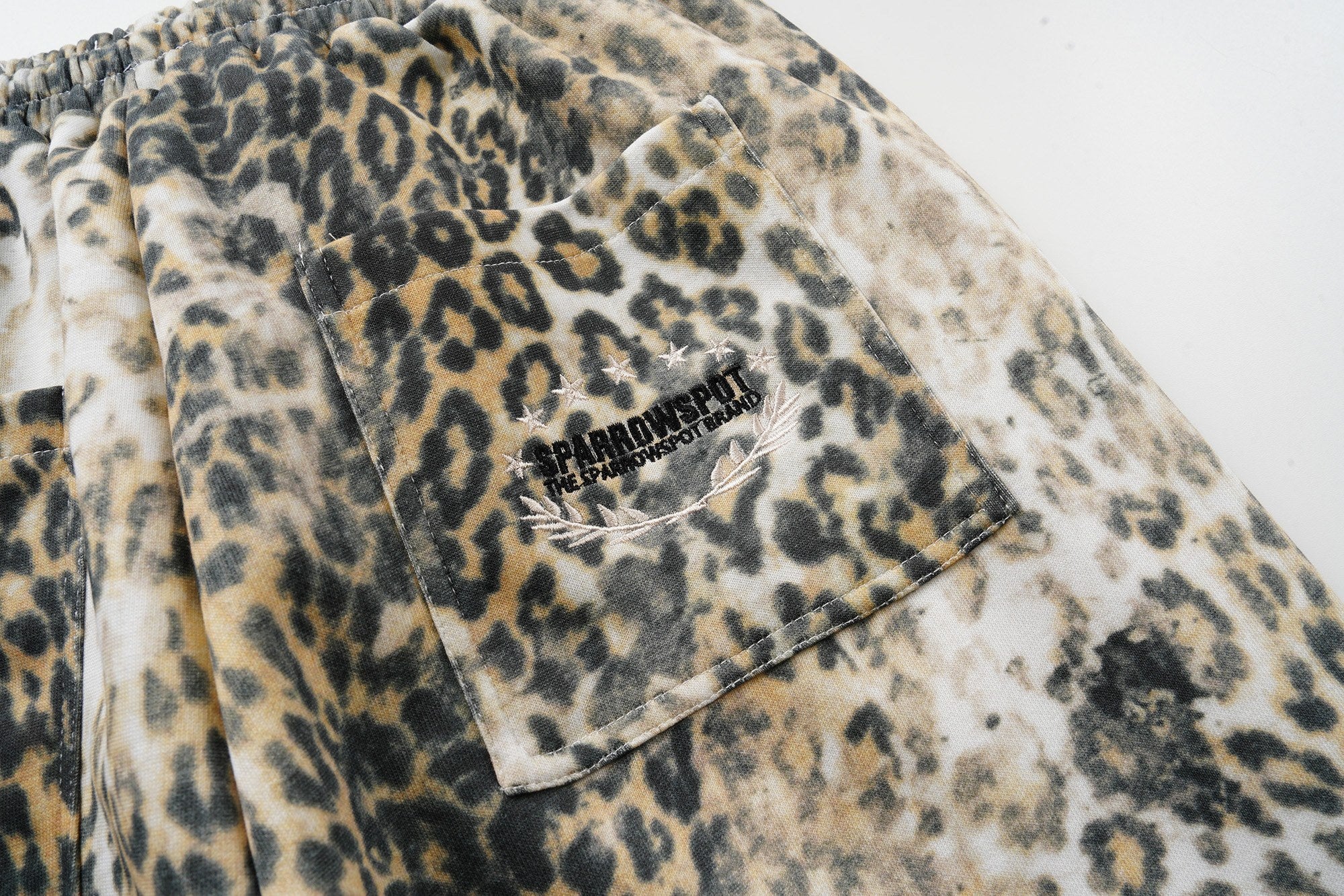 Omirad Leopard Print Wide-Leg Pants