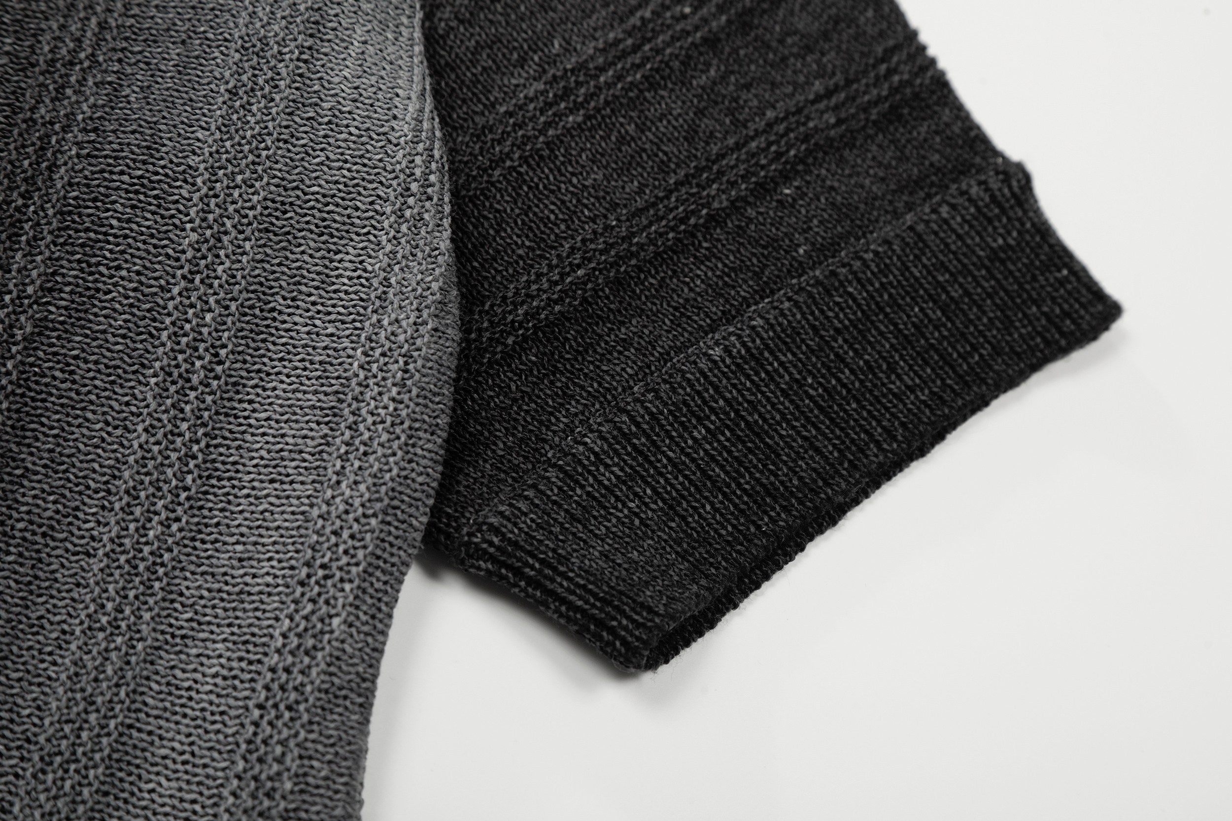 Omirad “Gradient Knit Polo Tee”