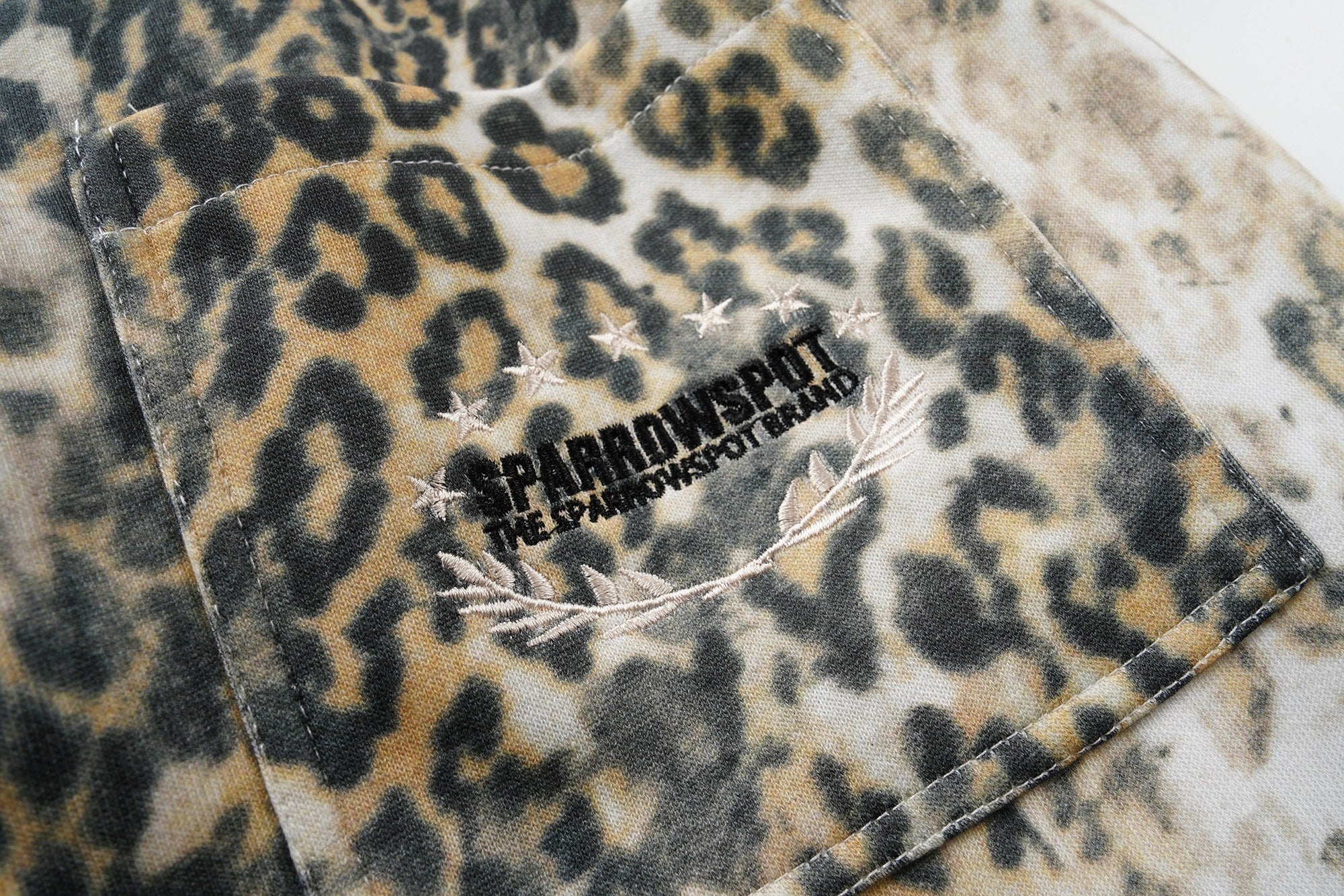 Omirad Leopard Print Wide-Leg Pants