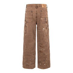 Omirad Distressed Workwear Denim Pants