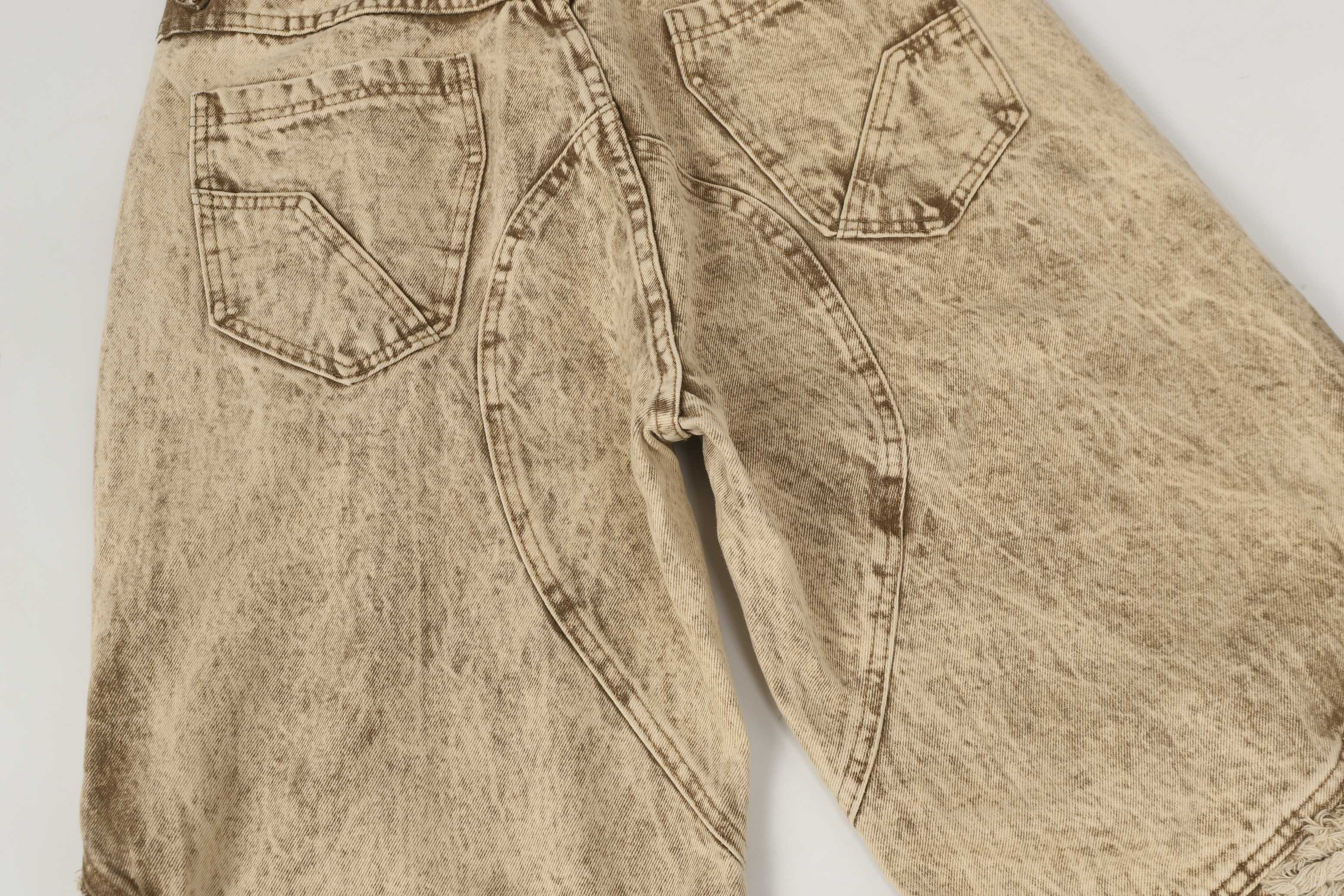 Omirad “Vintage Distressed Panel Jeans”
