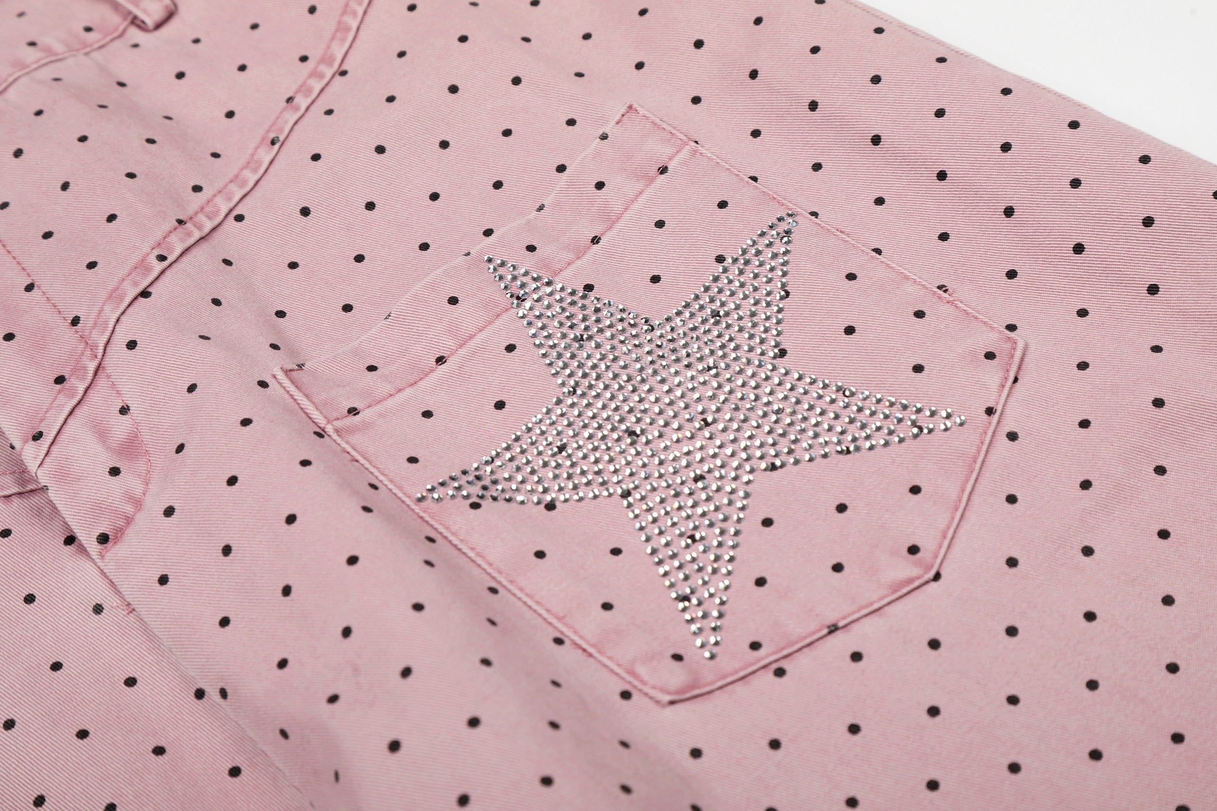 Omirad “Polka Star Wide-Leg Pants”