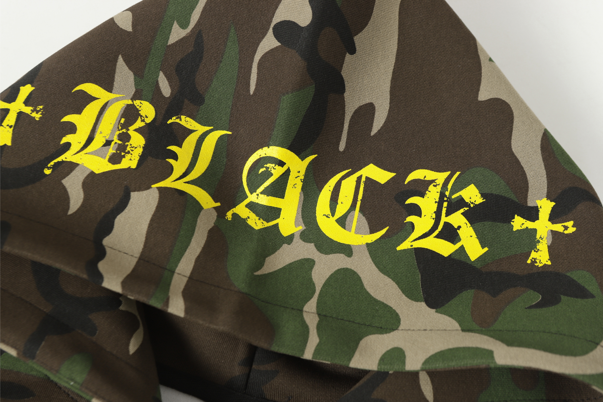 Omirad Camo Angel Graphic Zip Hoodie