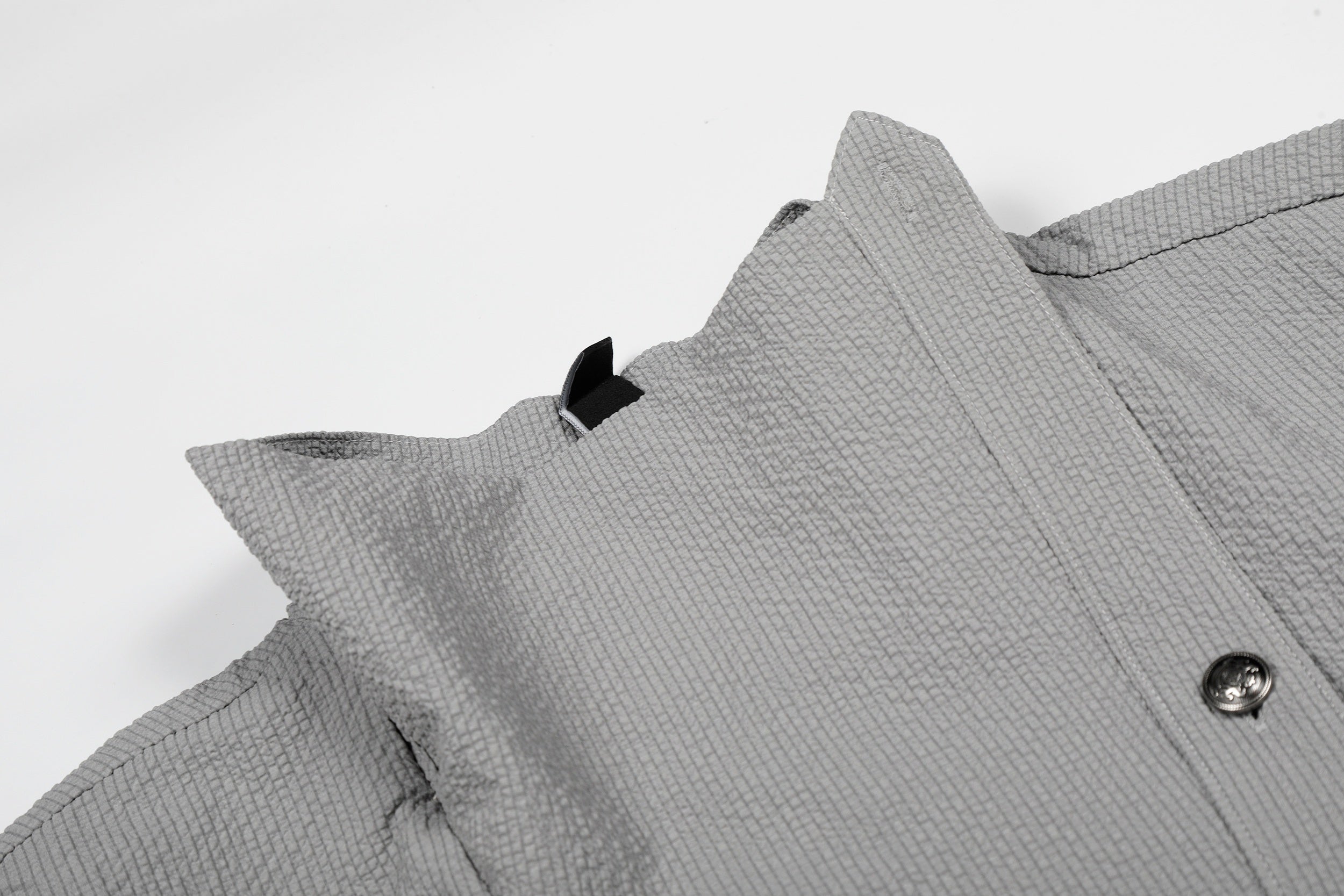 Omirad “Asymmetrical Stand-Collar Shirt”