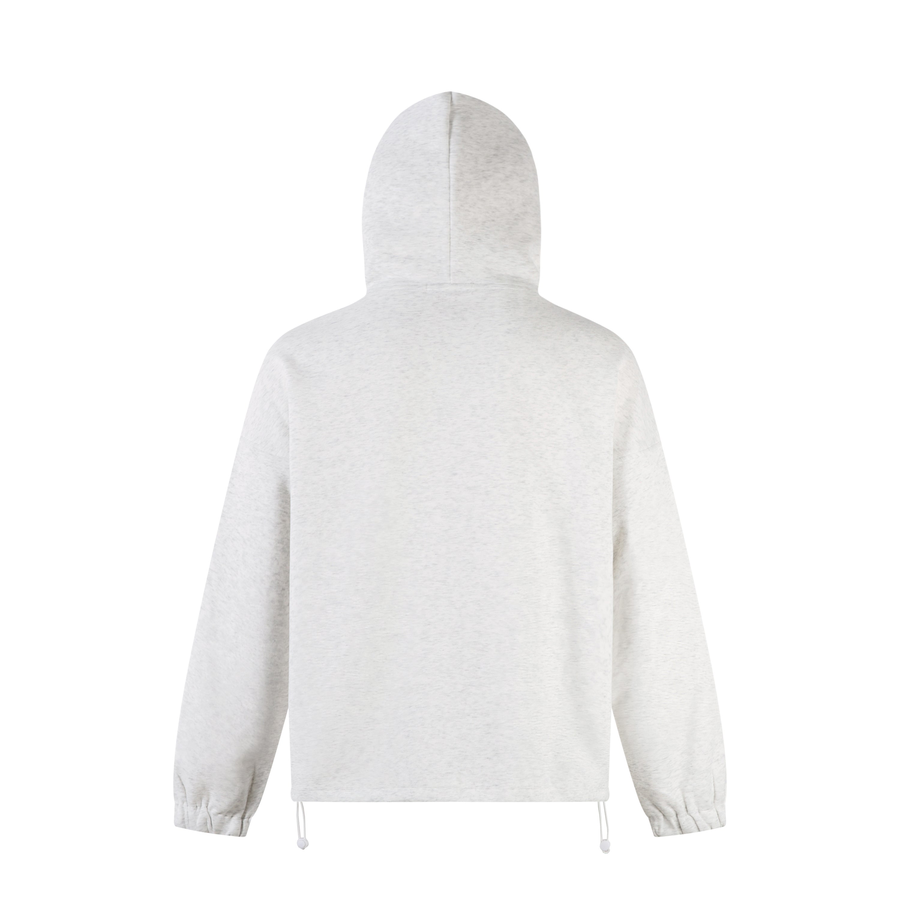 Omirad Color-Block Scarf Hooded Zip Jacket