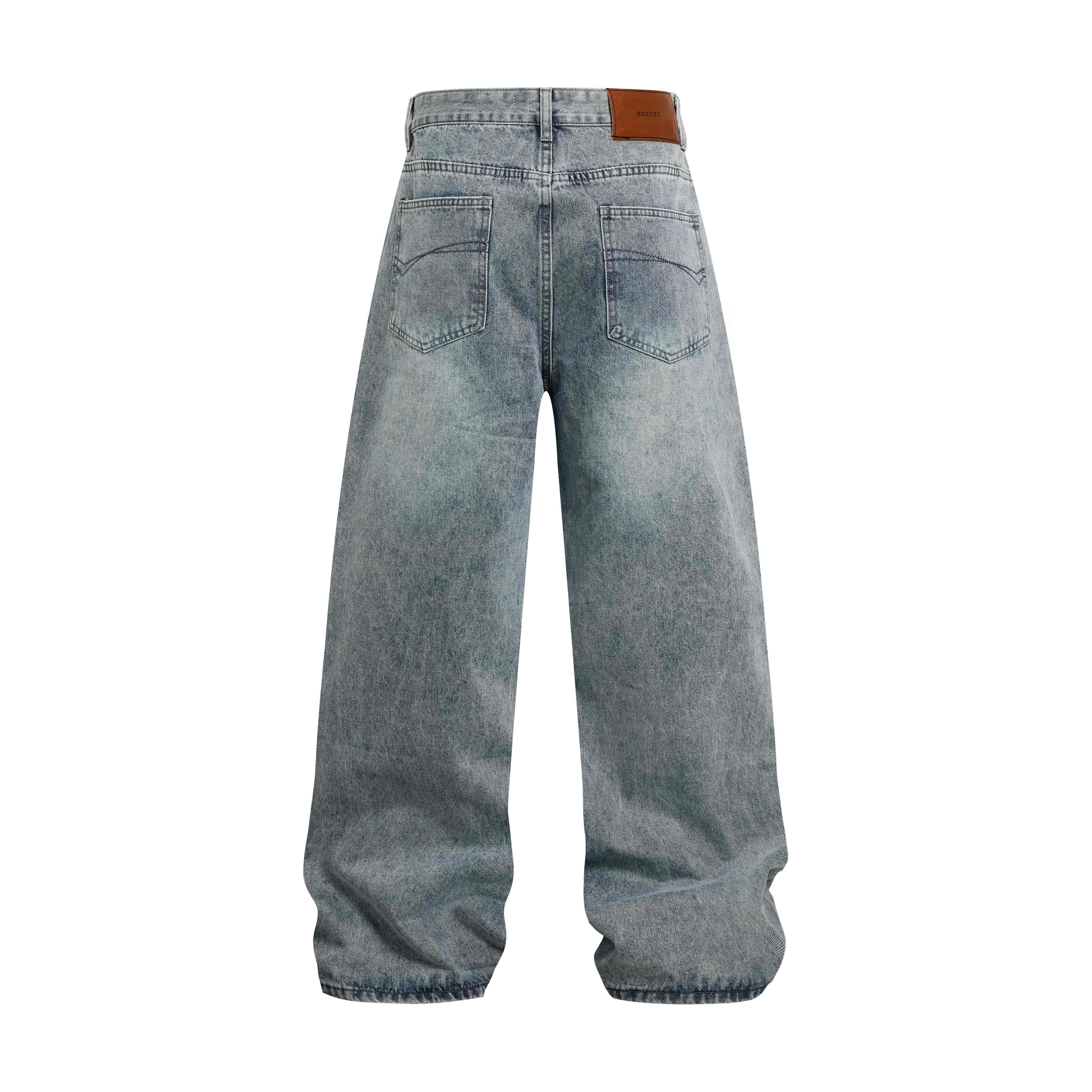 Omirad “Stardust Washed Wide-Leg Jeans”