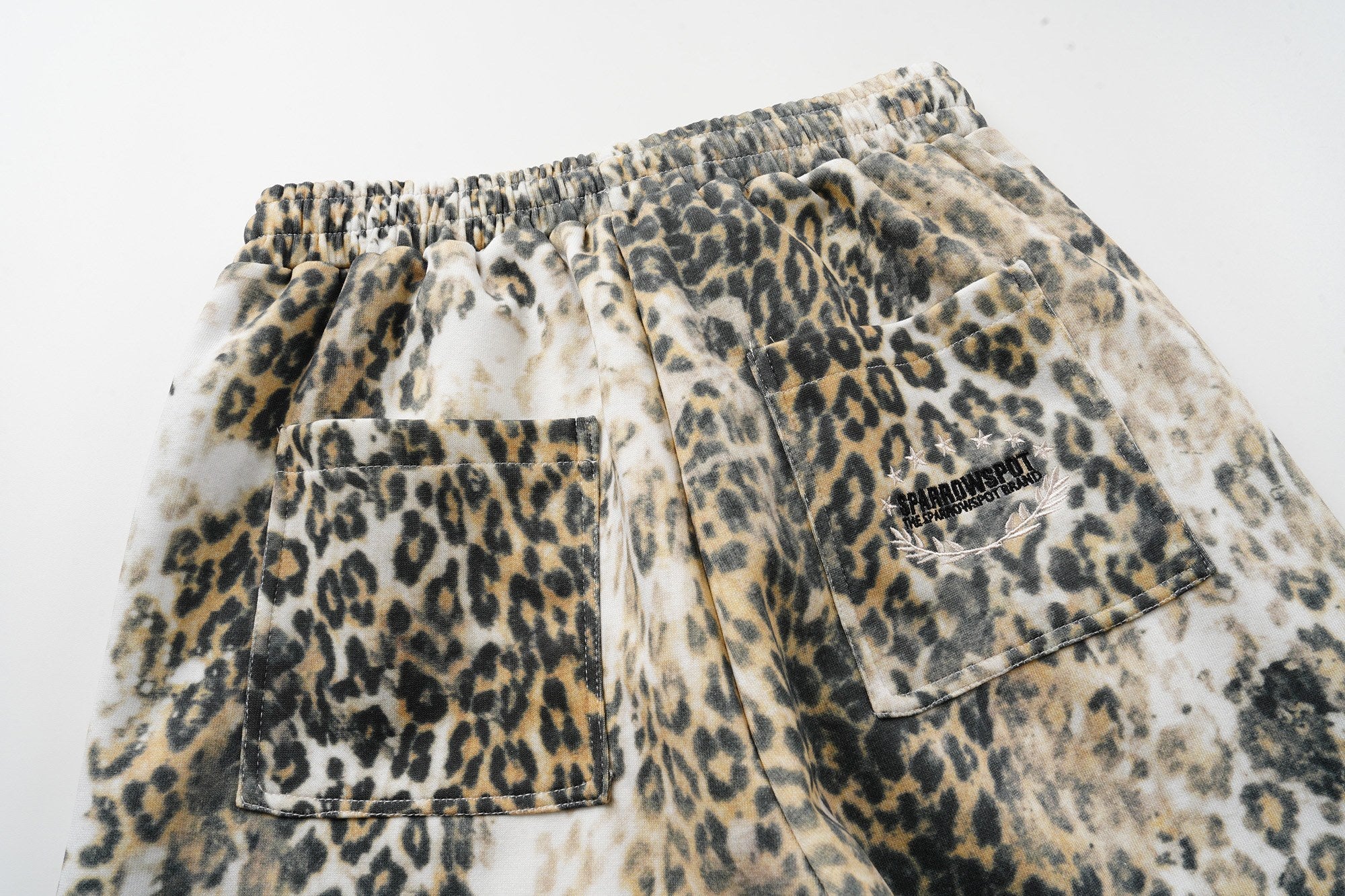 Omirad Leopard Print Wide-Leg Pants