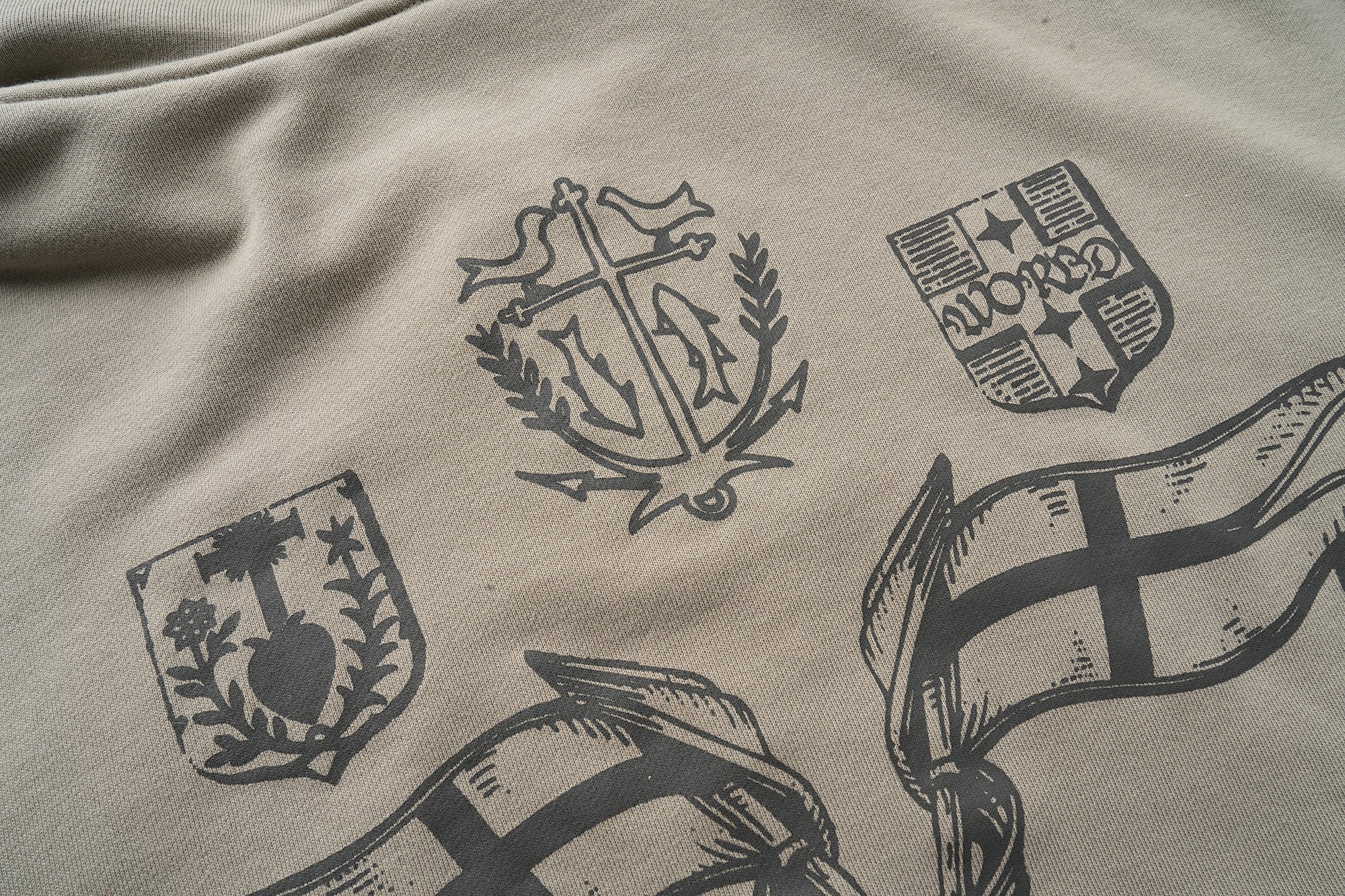 Omirad Graphic Zip-Up Hoodie