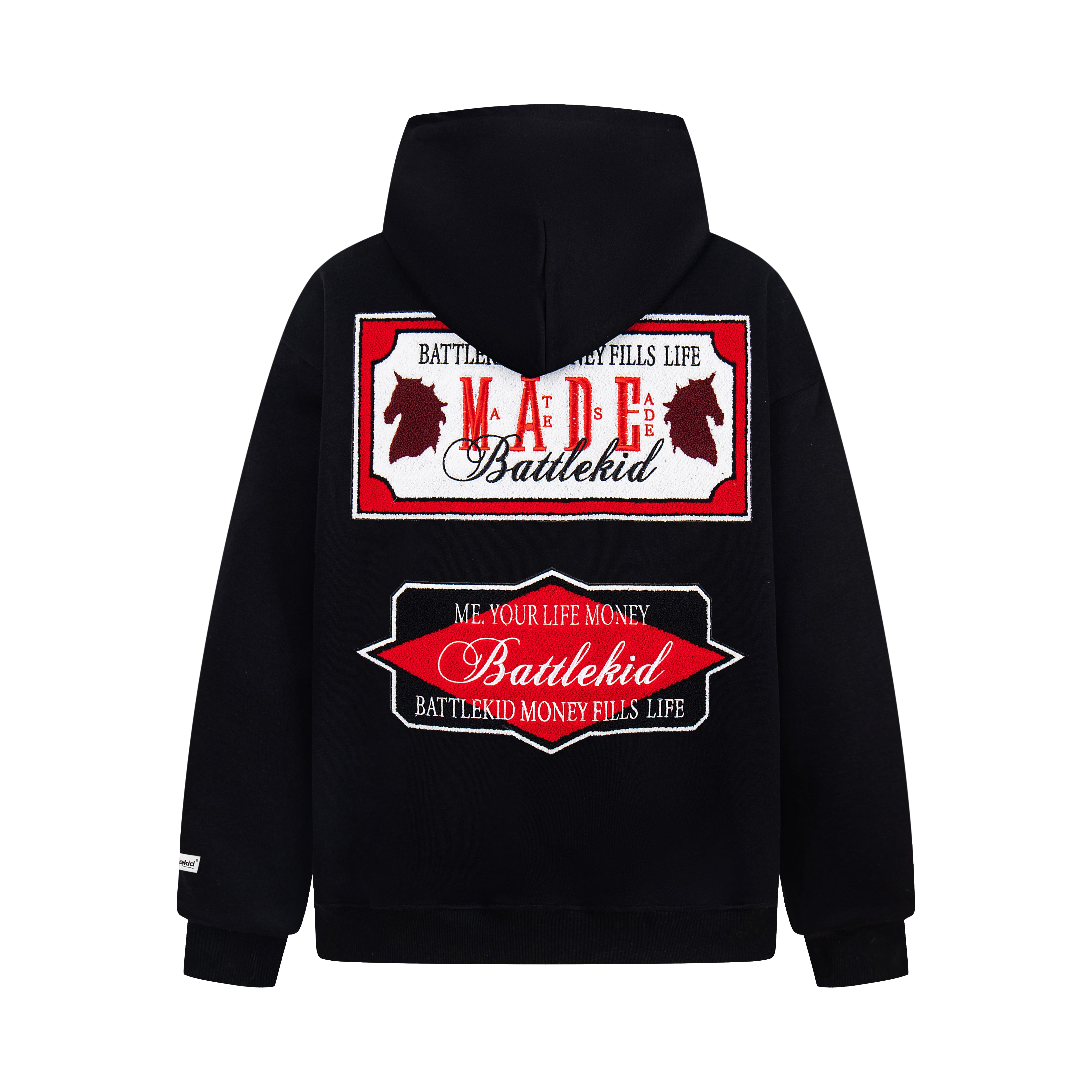 Omirad Embroidered Badge Logo Hoodie