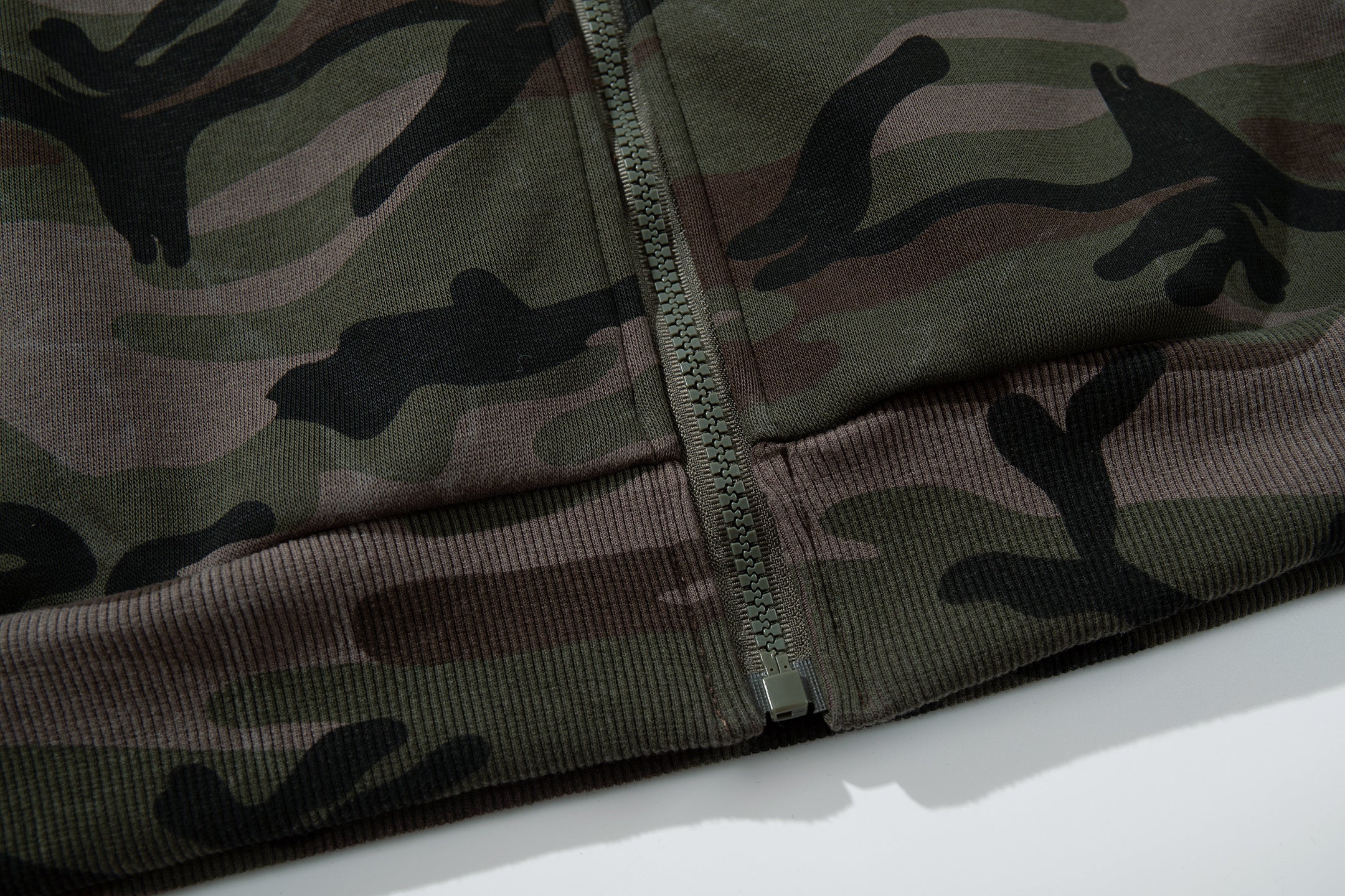 Omirad Camo Zip-Up Hoodie