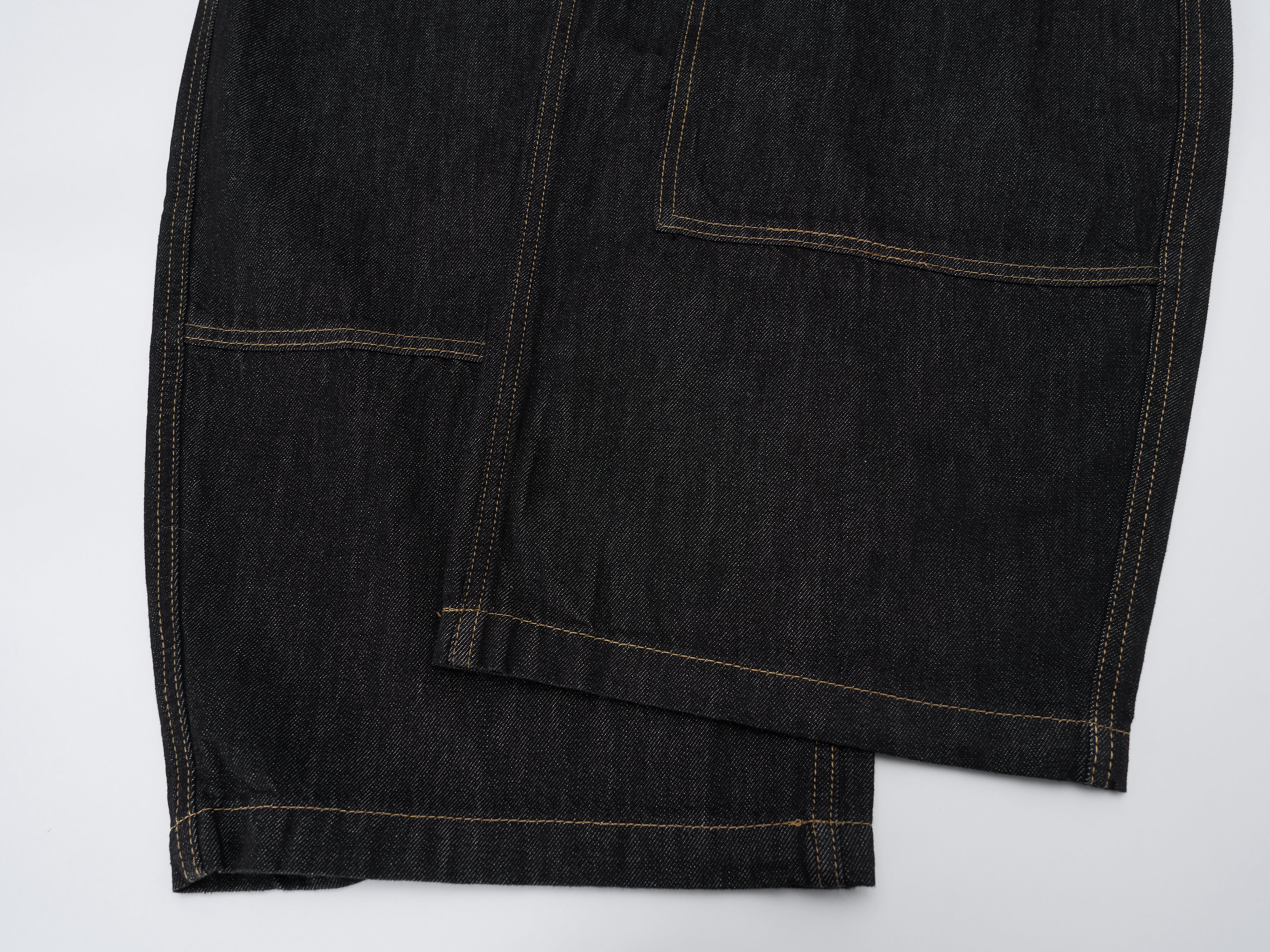 Omirad Utility Wide-Leg Denim Pants
