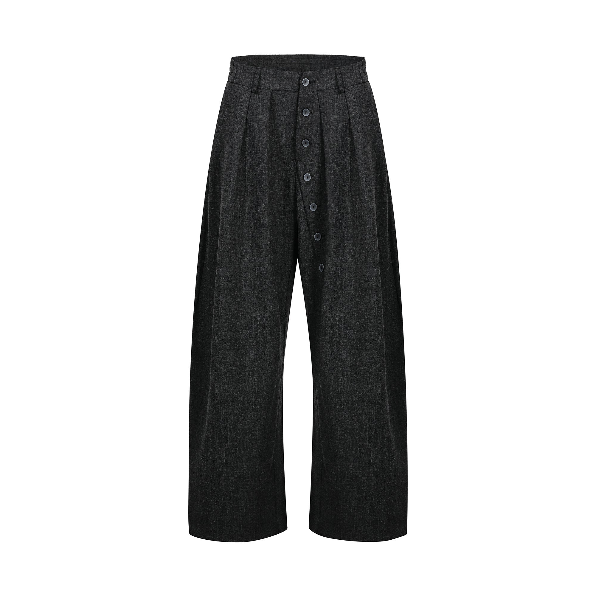 Omirad “Minimal Pleated Wide-Leg Pants”