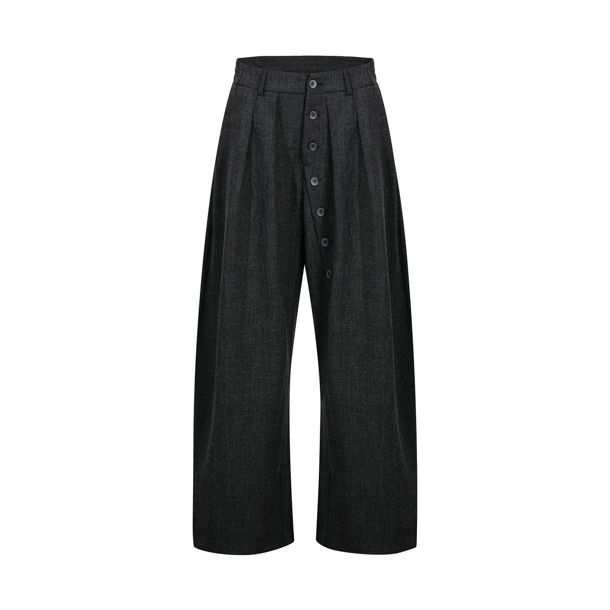 Omirad “Minimal Pleated Wide-Leg Pants”