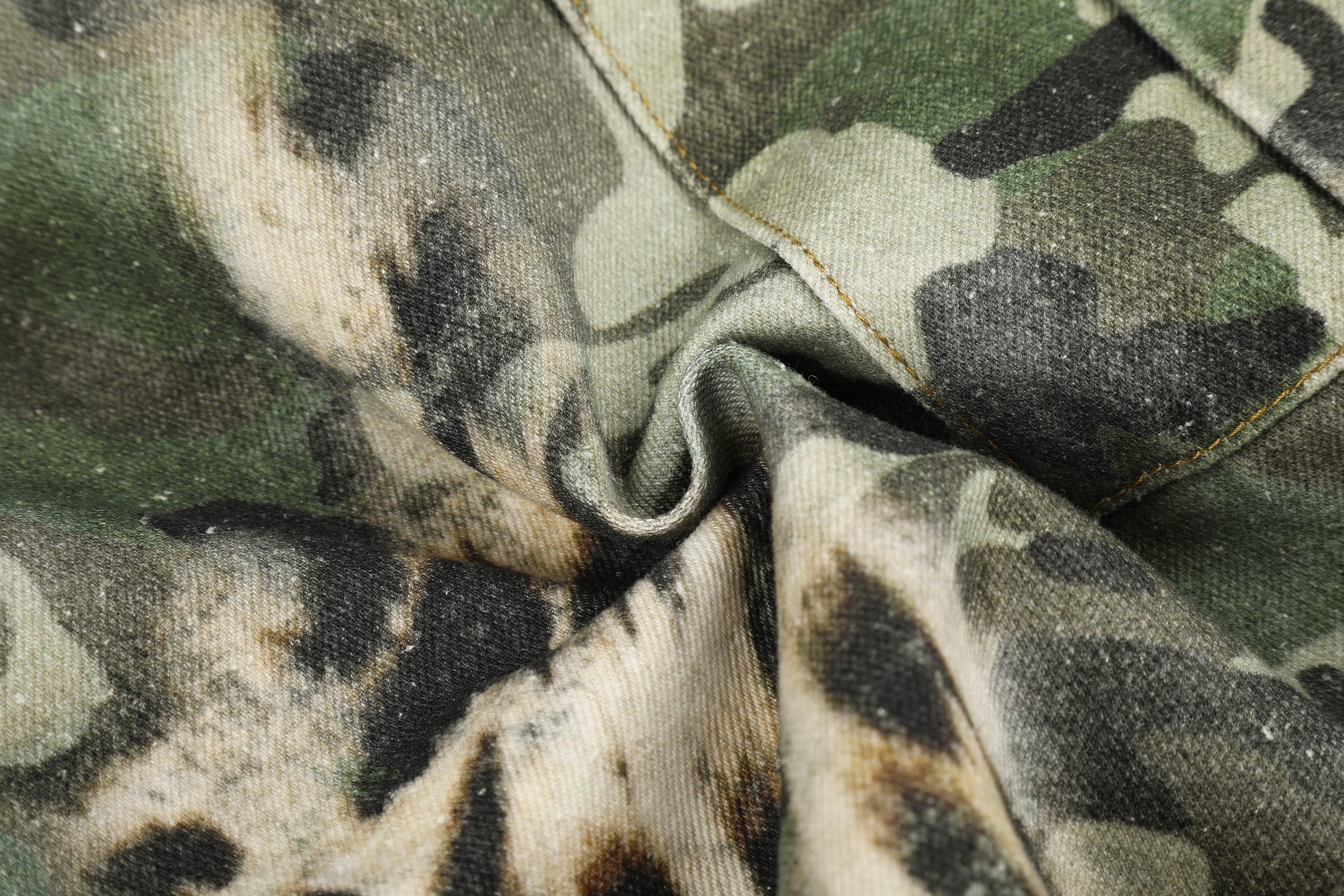 Omirad Leopard Camo Cargo Shorts
