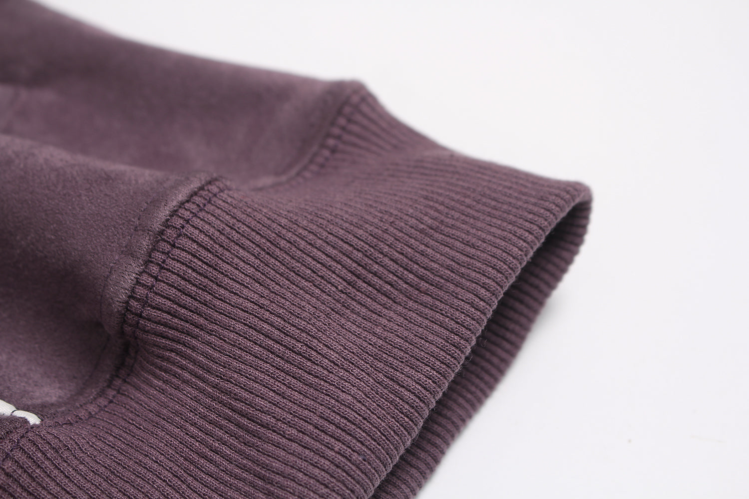 Omirad Suede Varsity Zip Hoodie