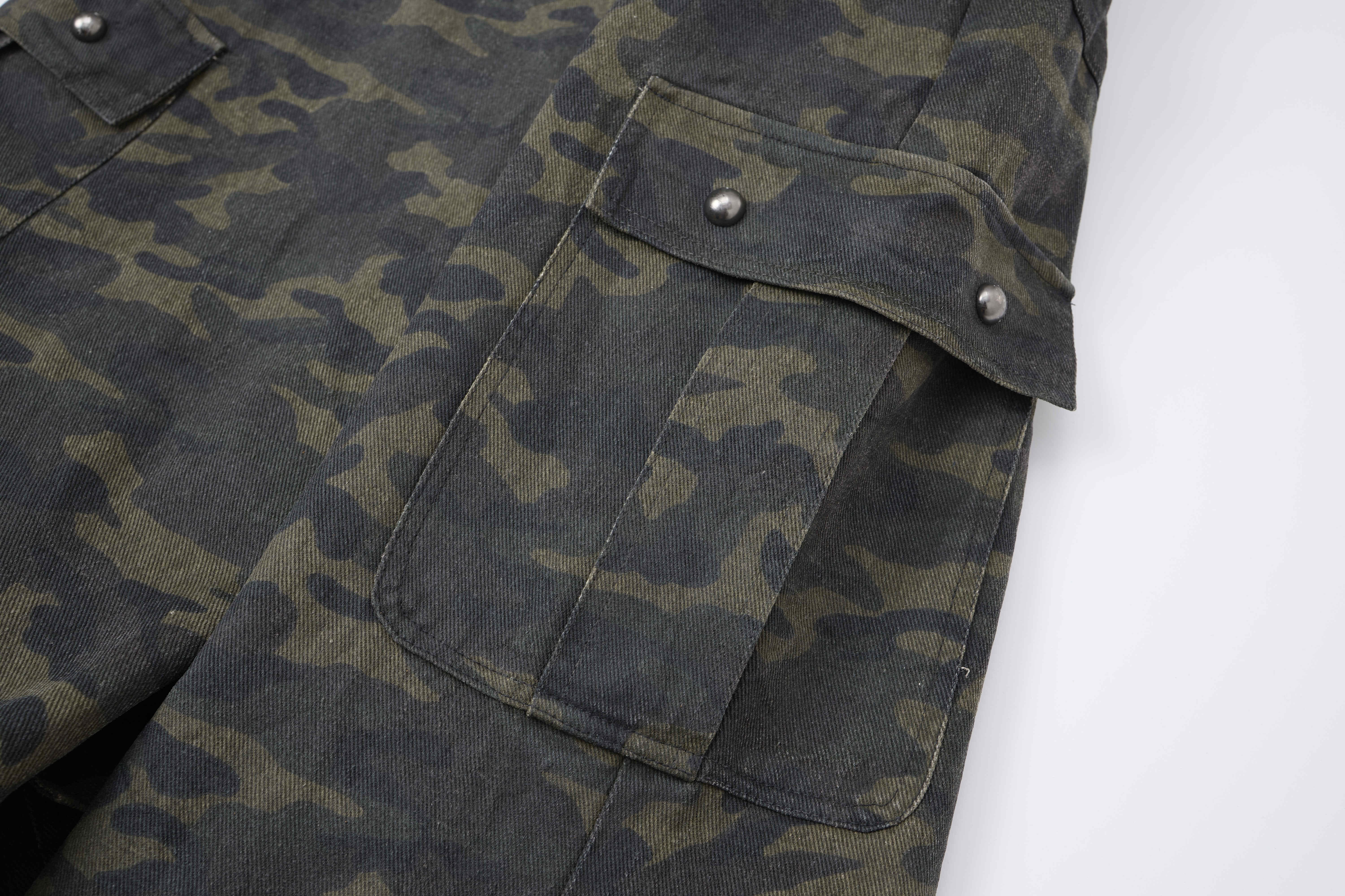 Omirad Camo Wide-Leg Cargo Pants