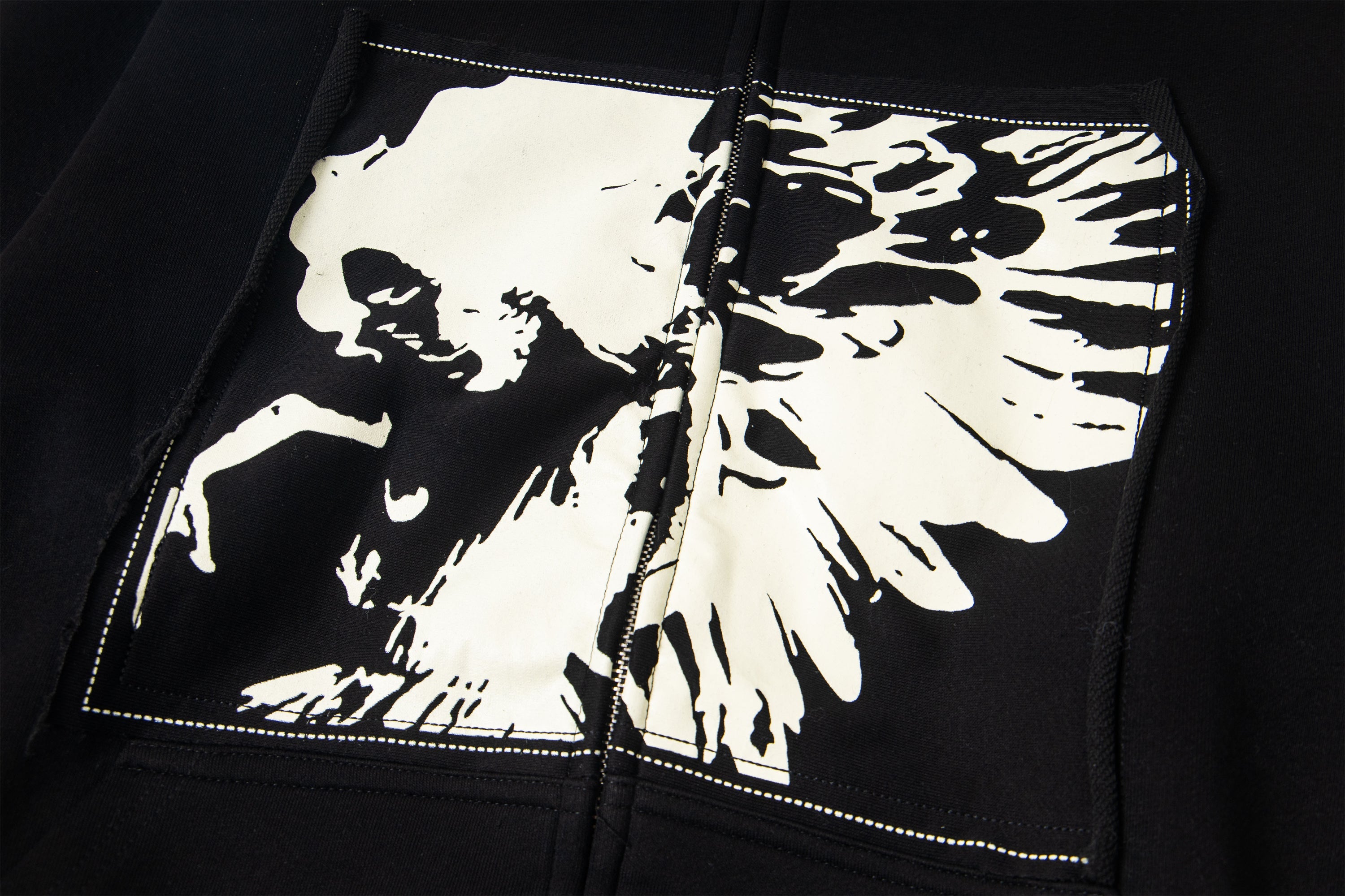 Omirad Graphic Zip Hoodie