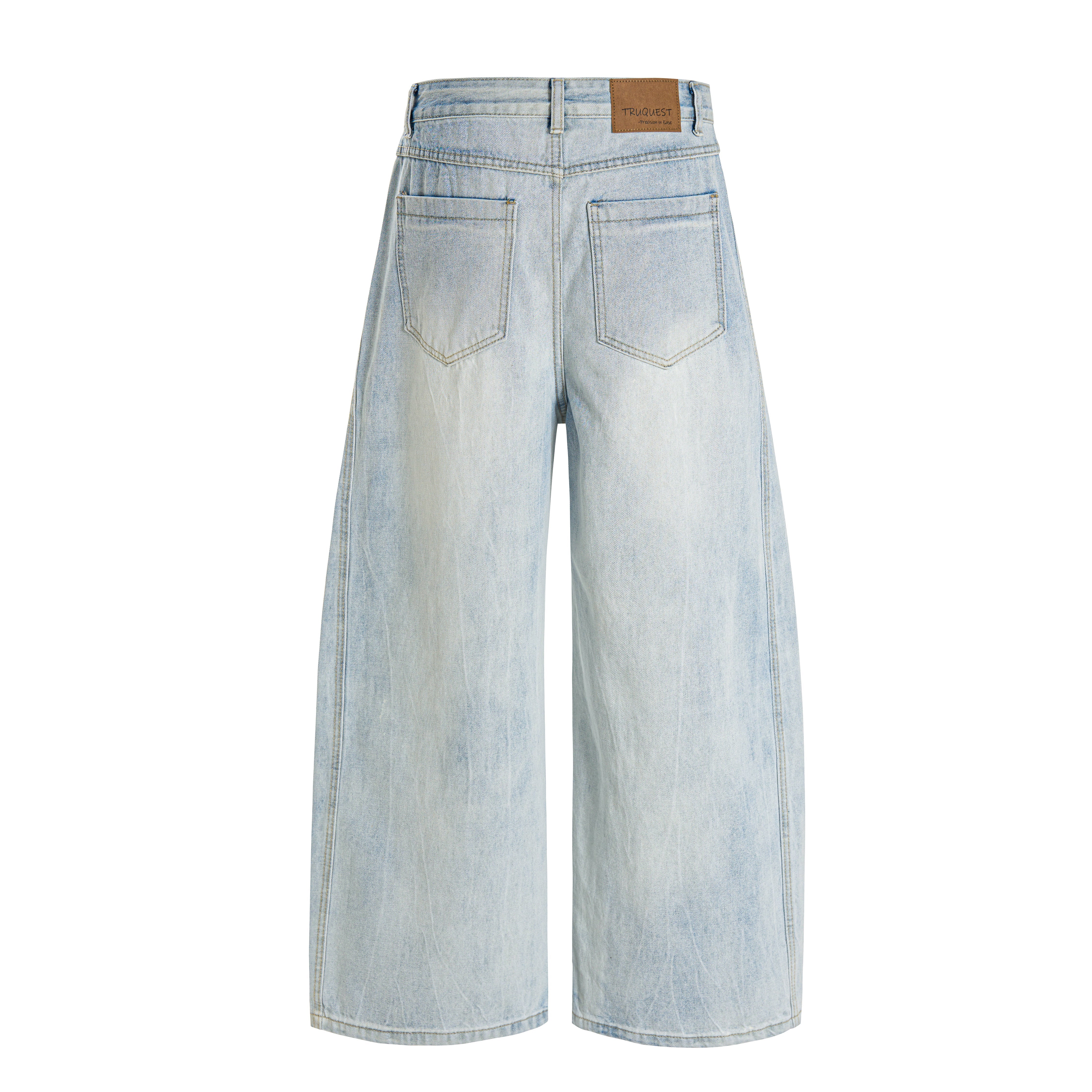 Omirad Vintage Wide-Leg Washed Jeans