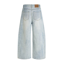 Omirad Vintage Wide-Leg Washed Jeans
