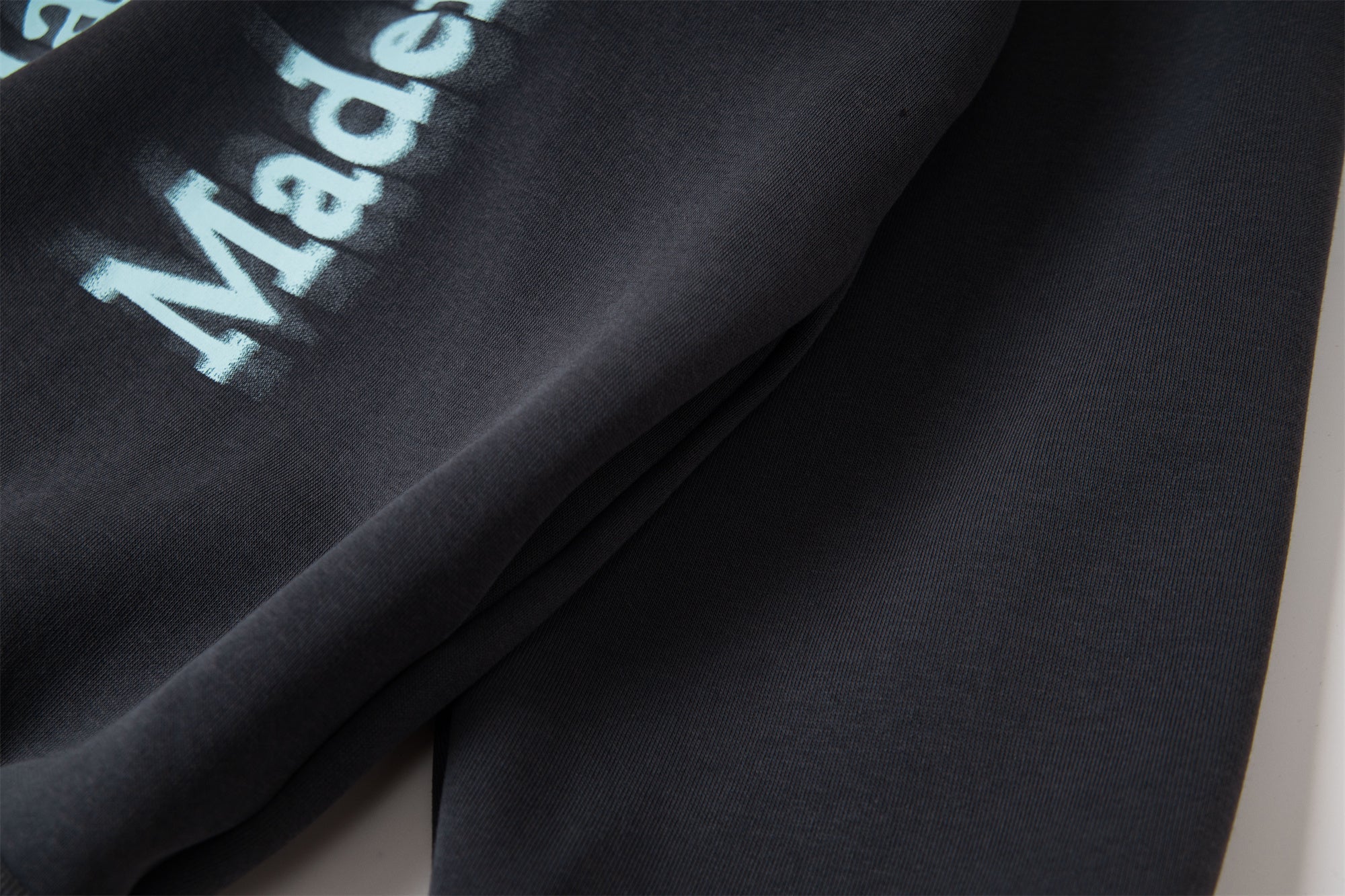 Omirad Gradient Letter Zip Hoodie