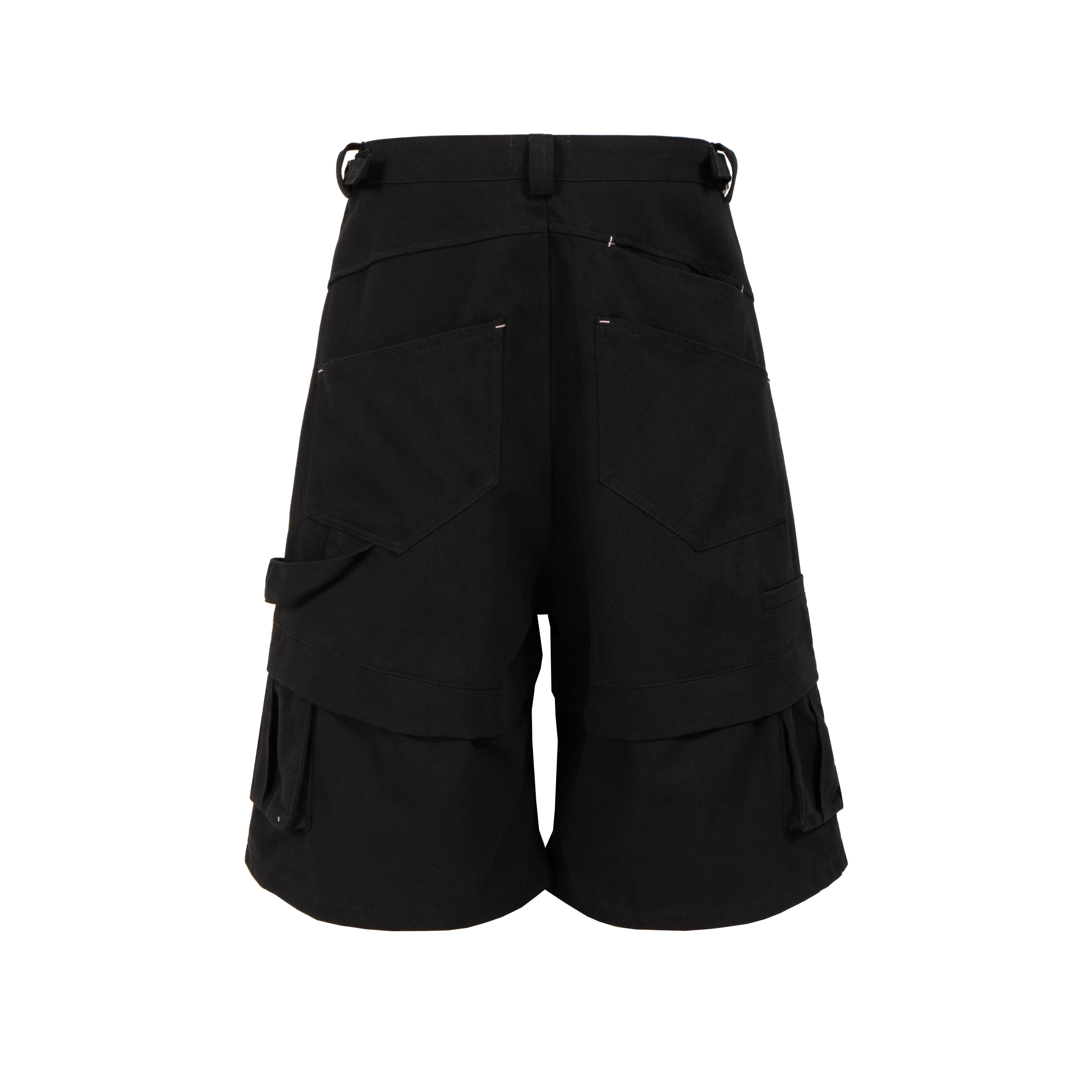 Omirad Layered Utility Cargo Shorts