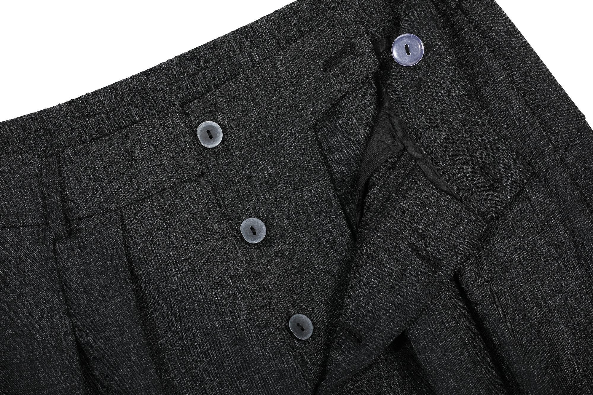 Omirad “Minimal Pleated Wide-Leg Pants”