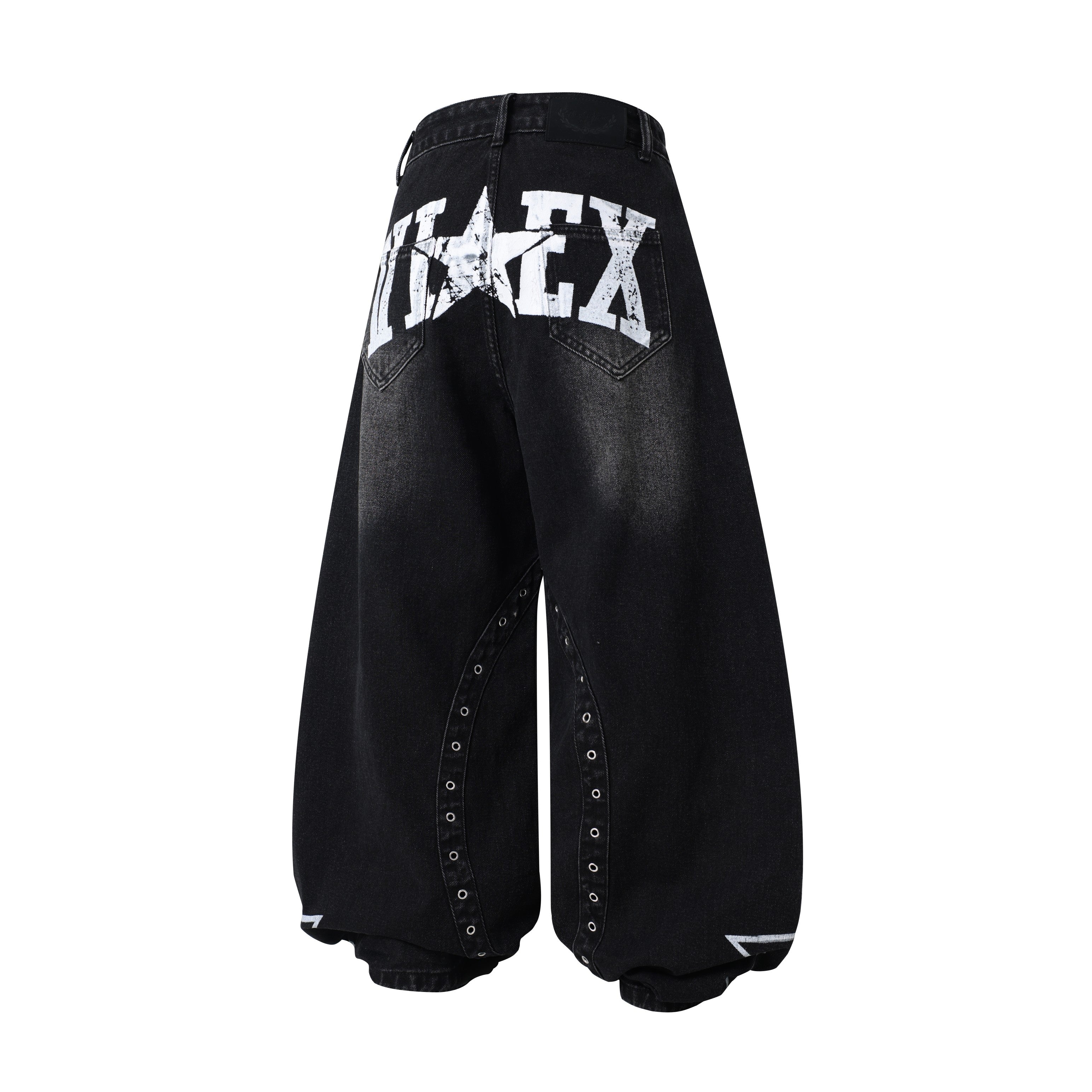 Omirad Star Fade Baggy Jeans