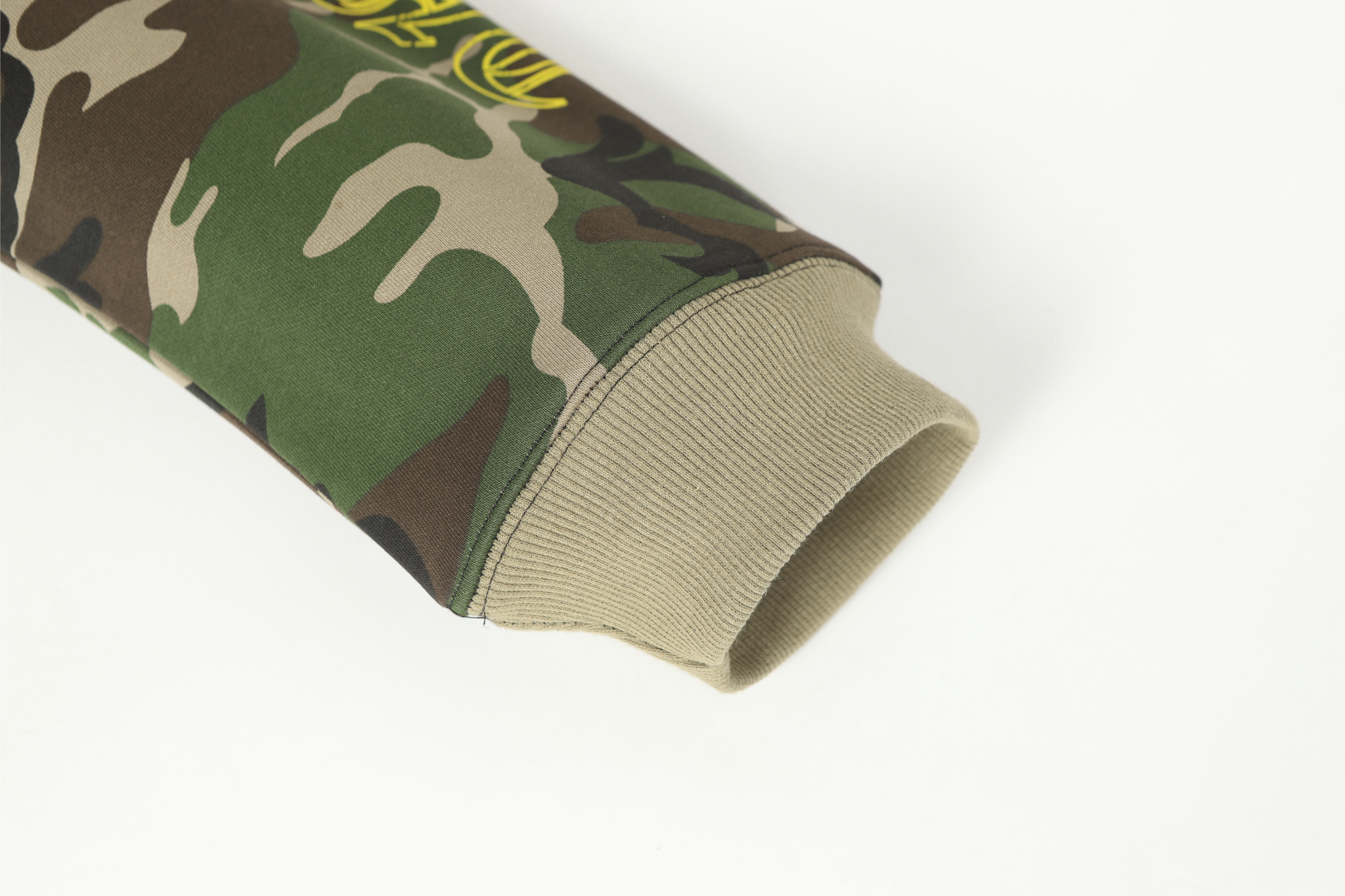 Omirad Camo Angel Graphic Zip Hoodie