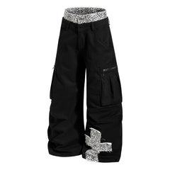 Omirad Leopard Cross Utility Pants