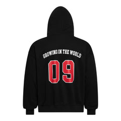 Omirad Split Camouflage Zip-Up Hoodie