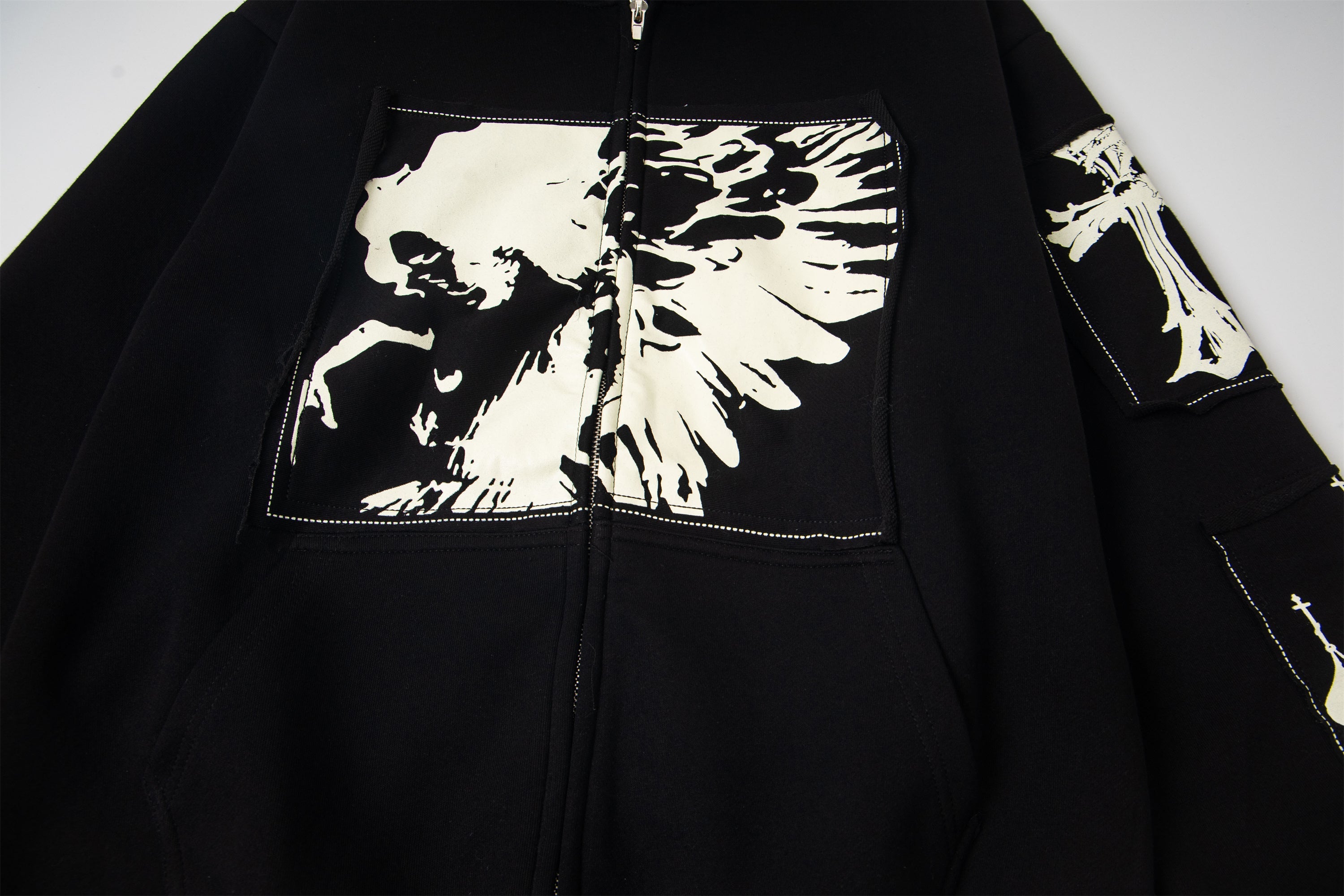 Omirad Graphic Zip Hoodie