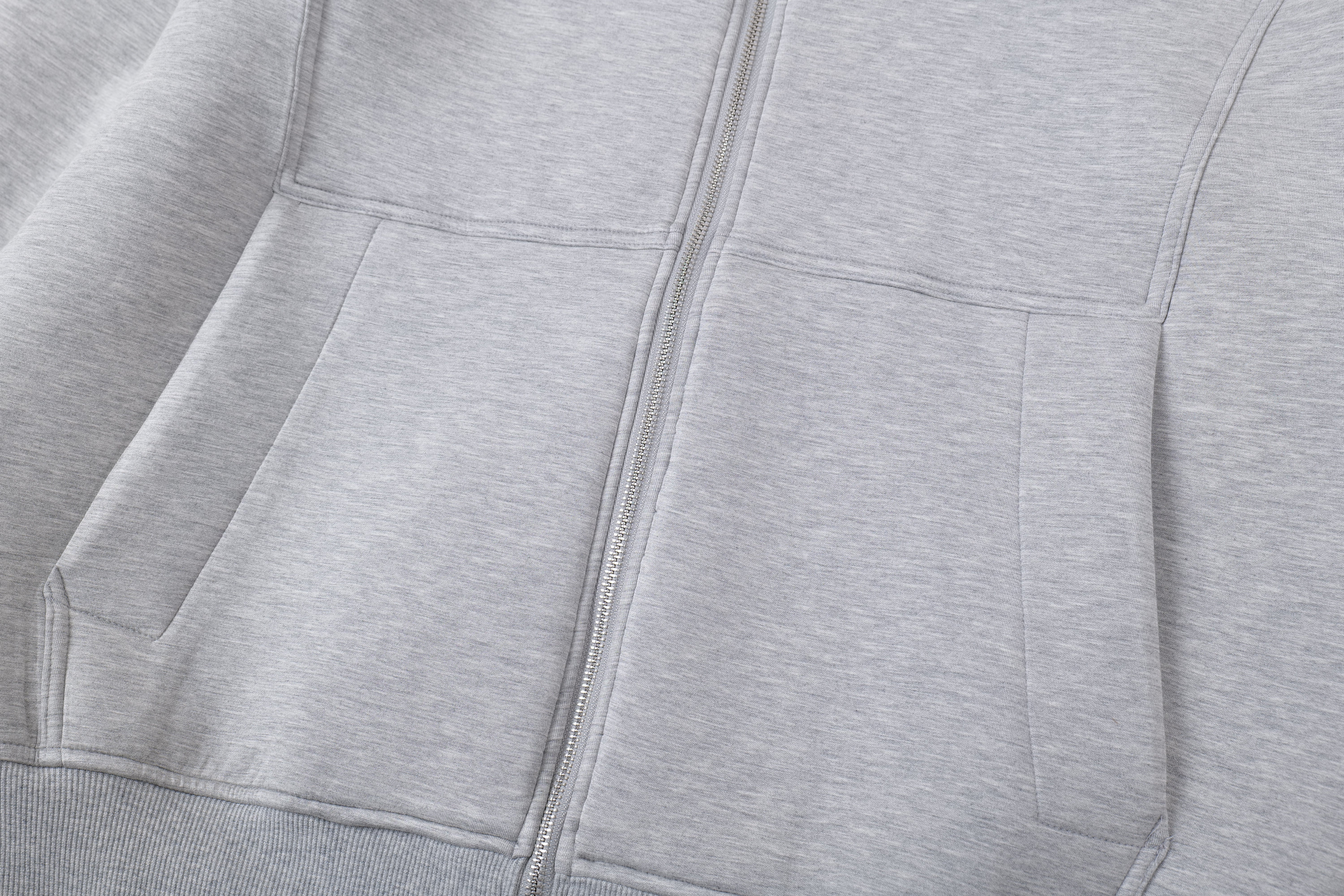 Omirad Minimal Recycled Zip Hoodie