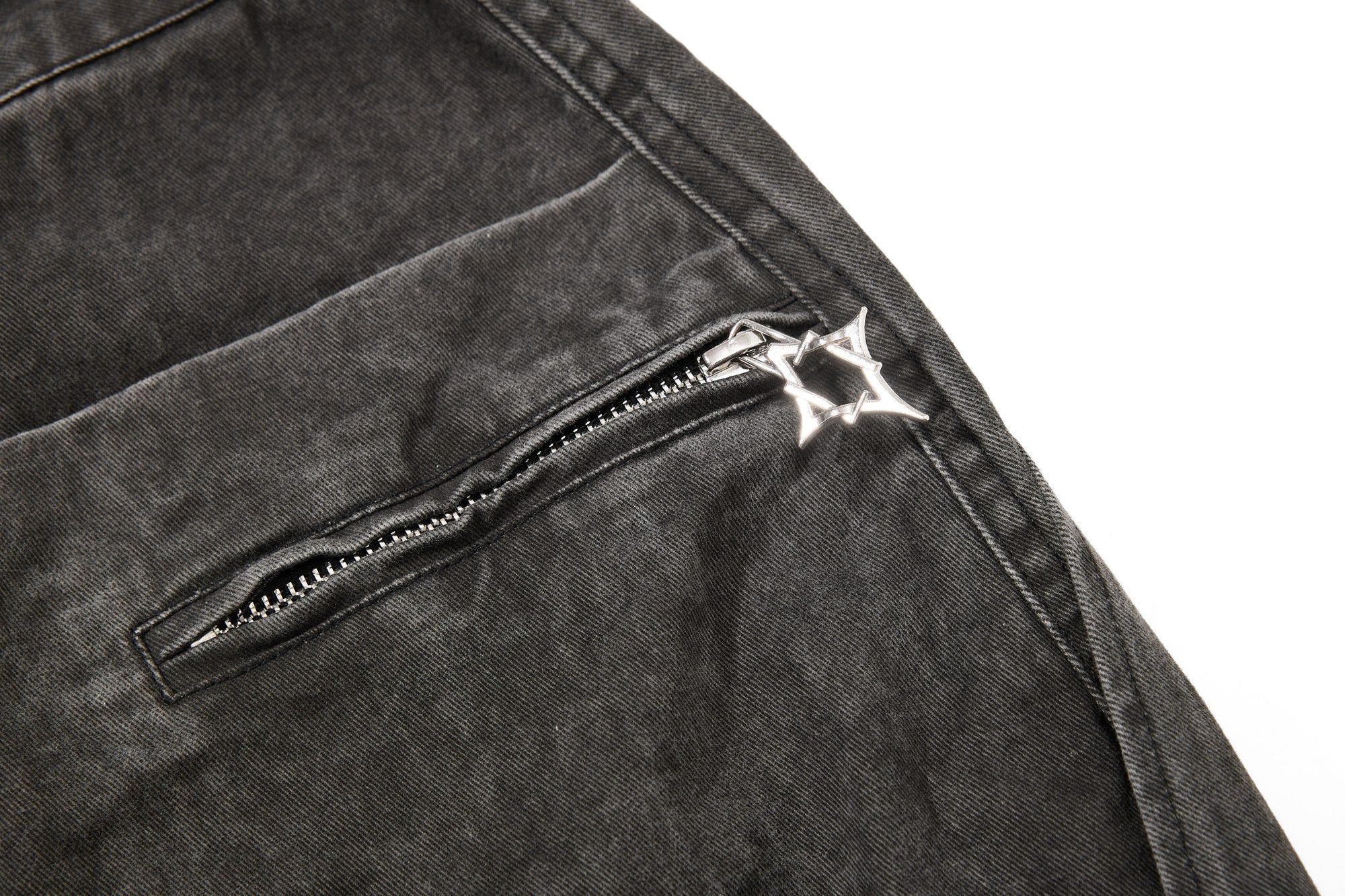 Omirad Washed Balloon Denim Jeans