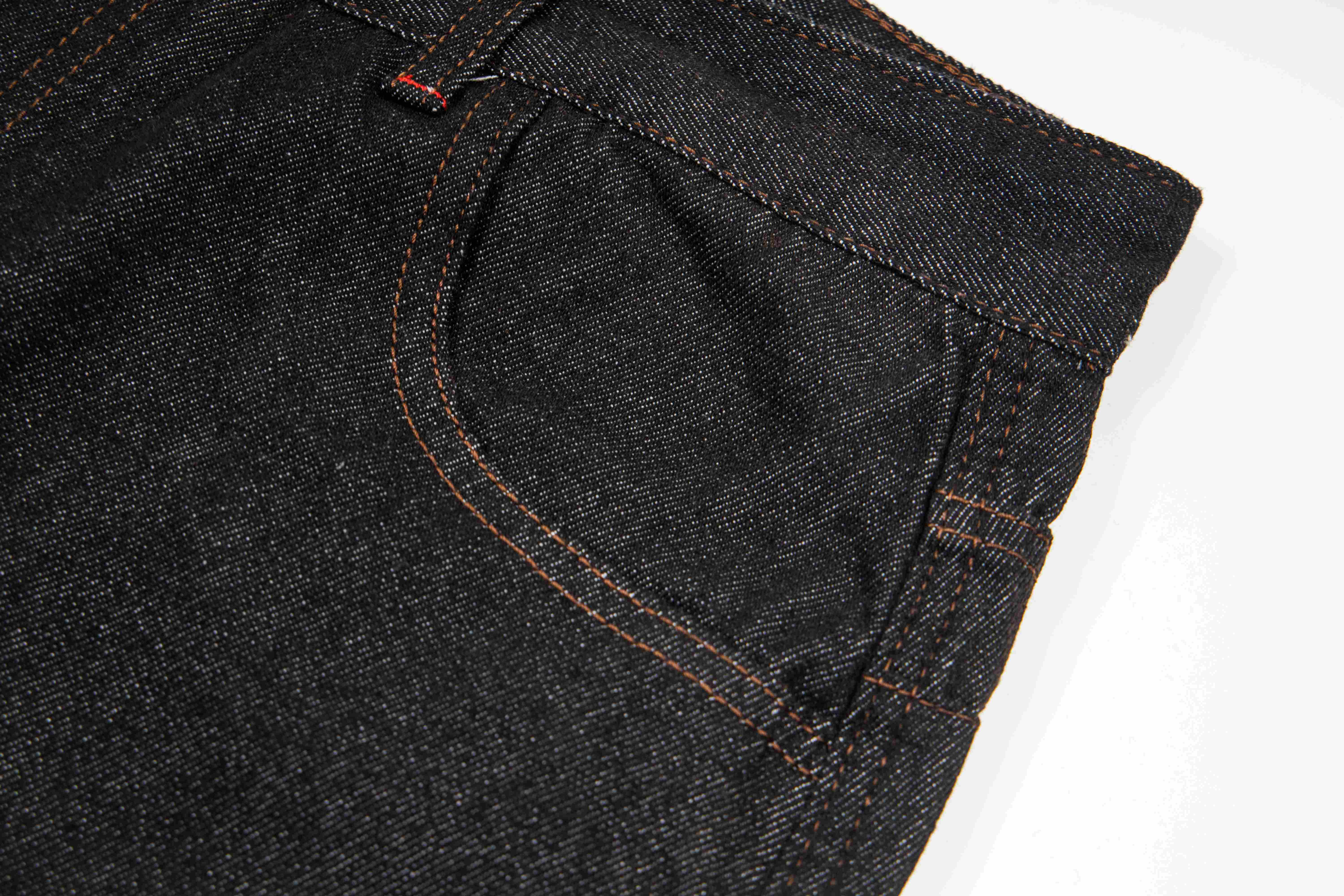 Omirad Hook Closure Wide-Leg Denim Pants