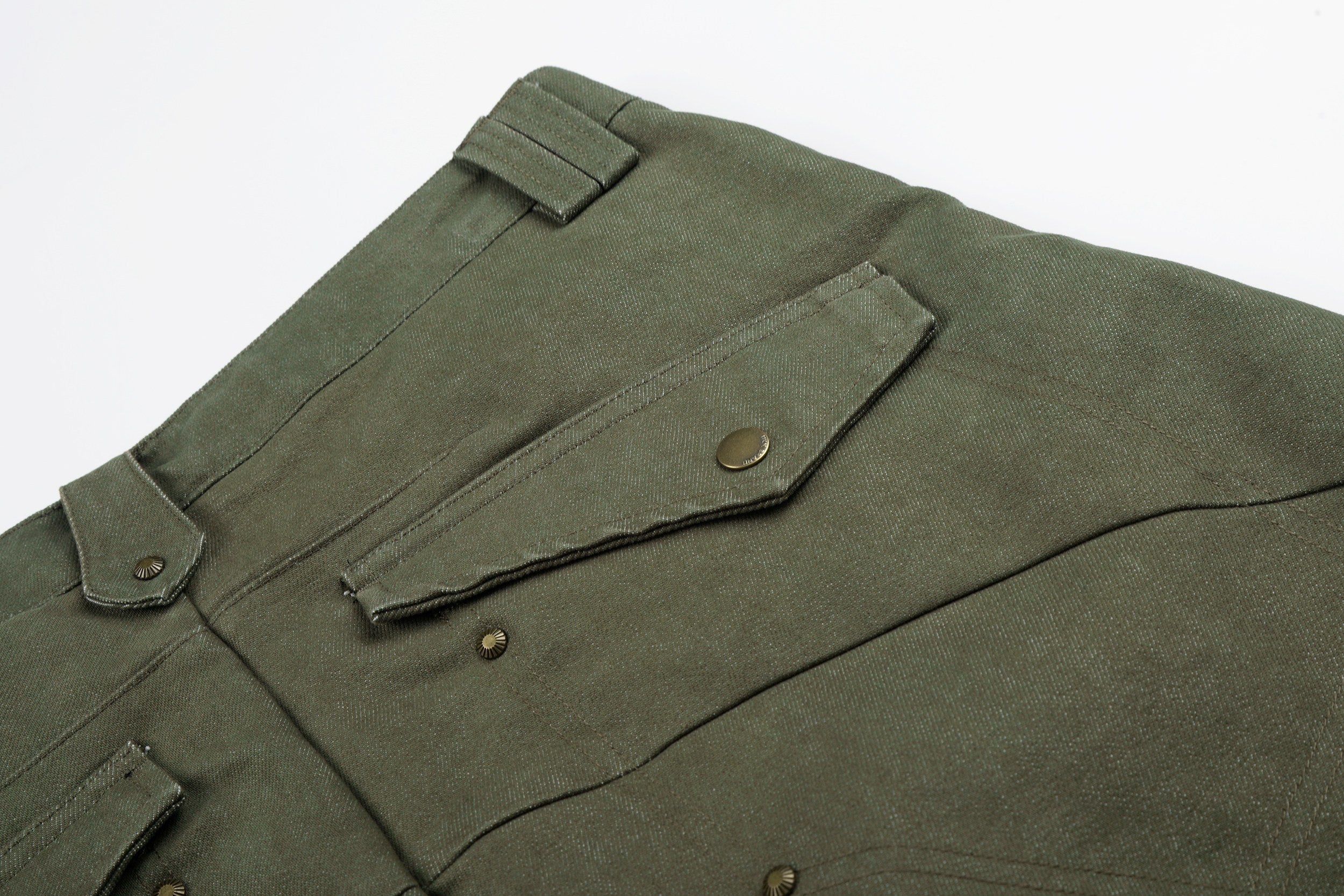 Omirad “Vintage Utility Fold-Hem Pants”