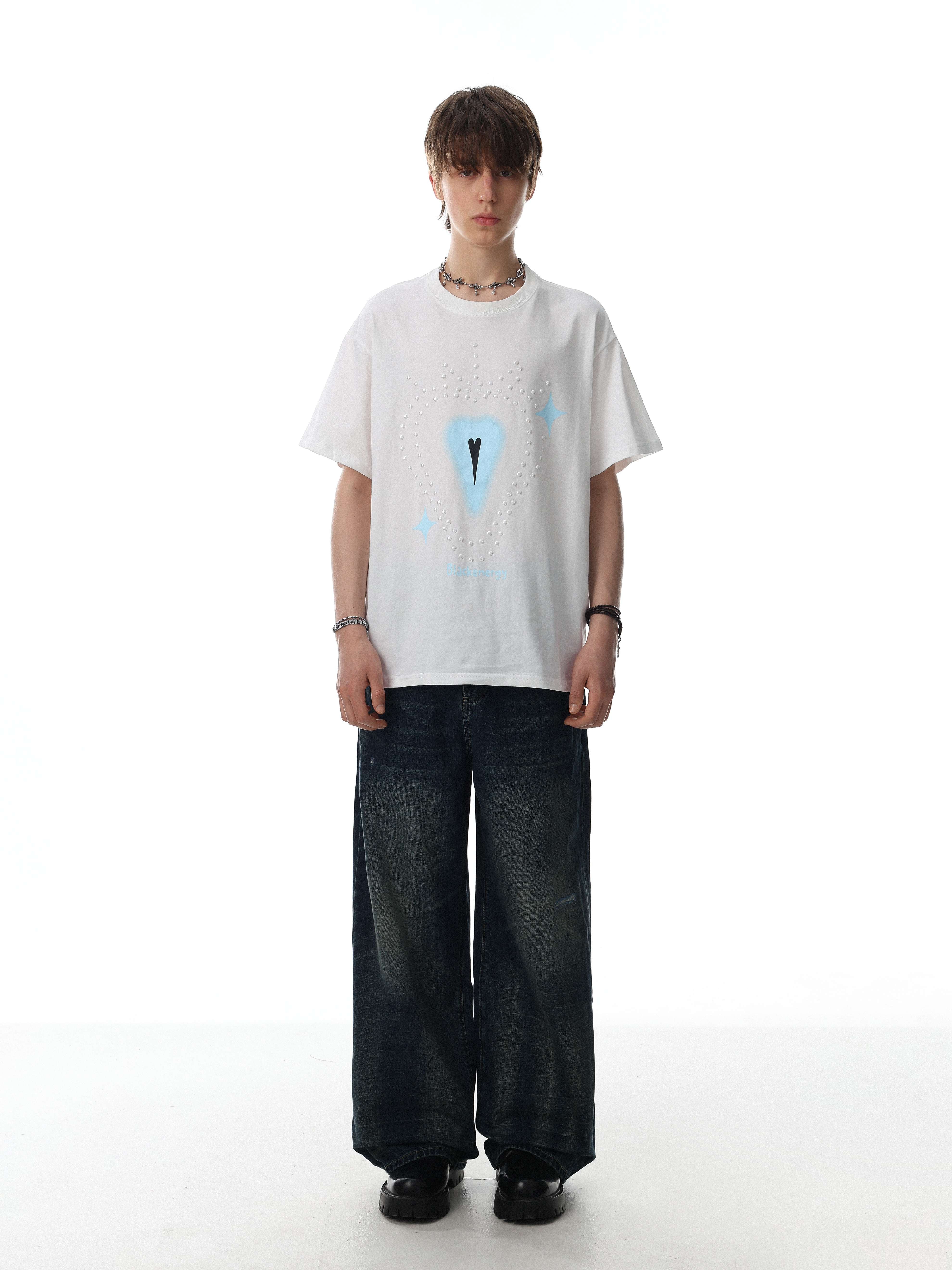 Omirad “Crystal Heart Graphic Tee”