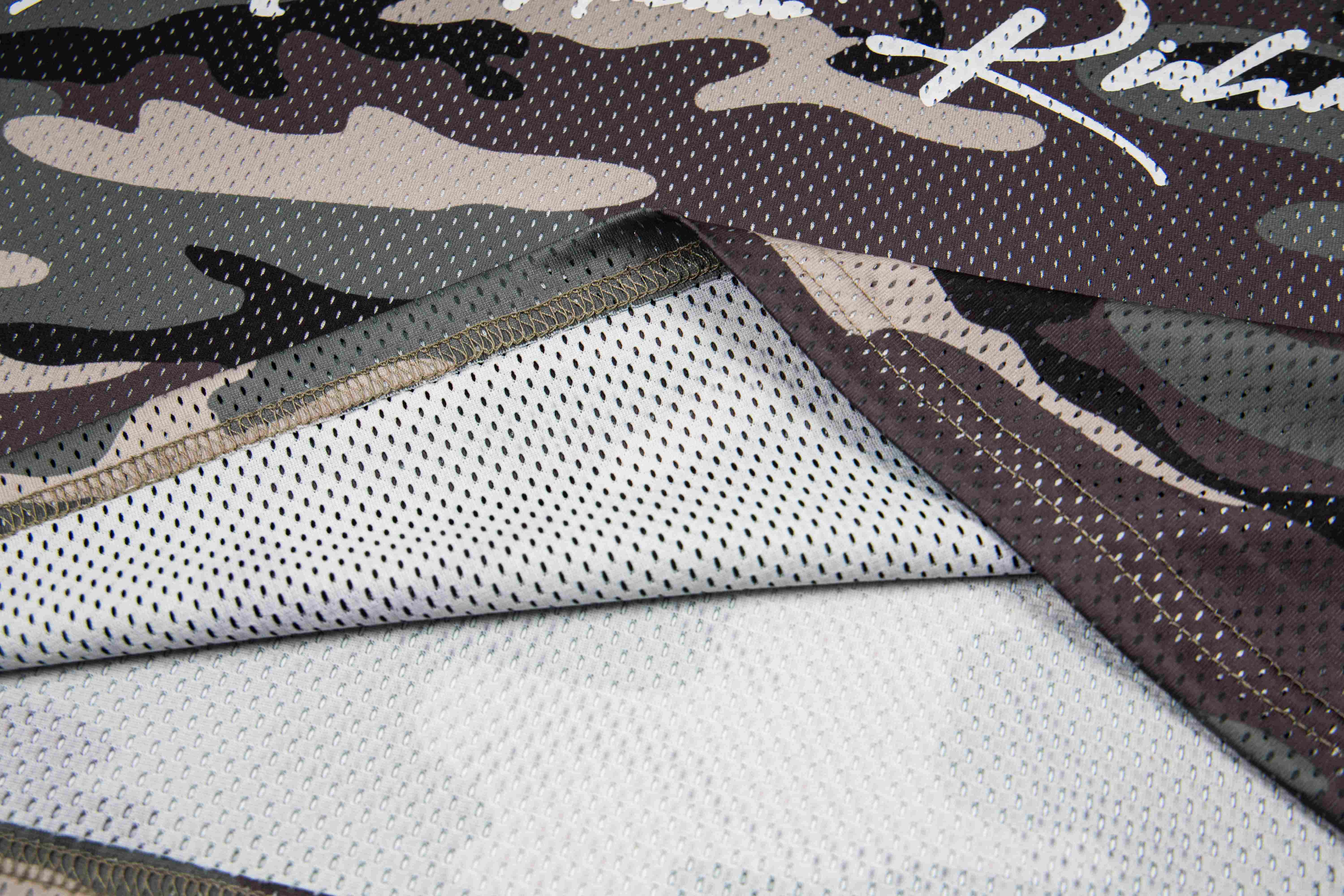 Omirad Camo Mesh Football Tee