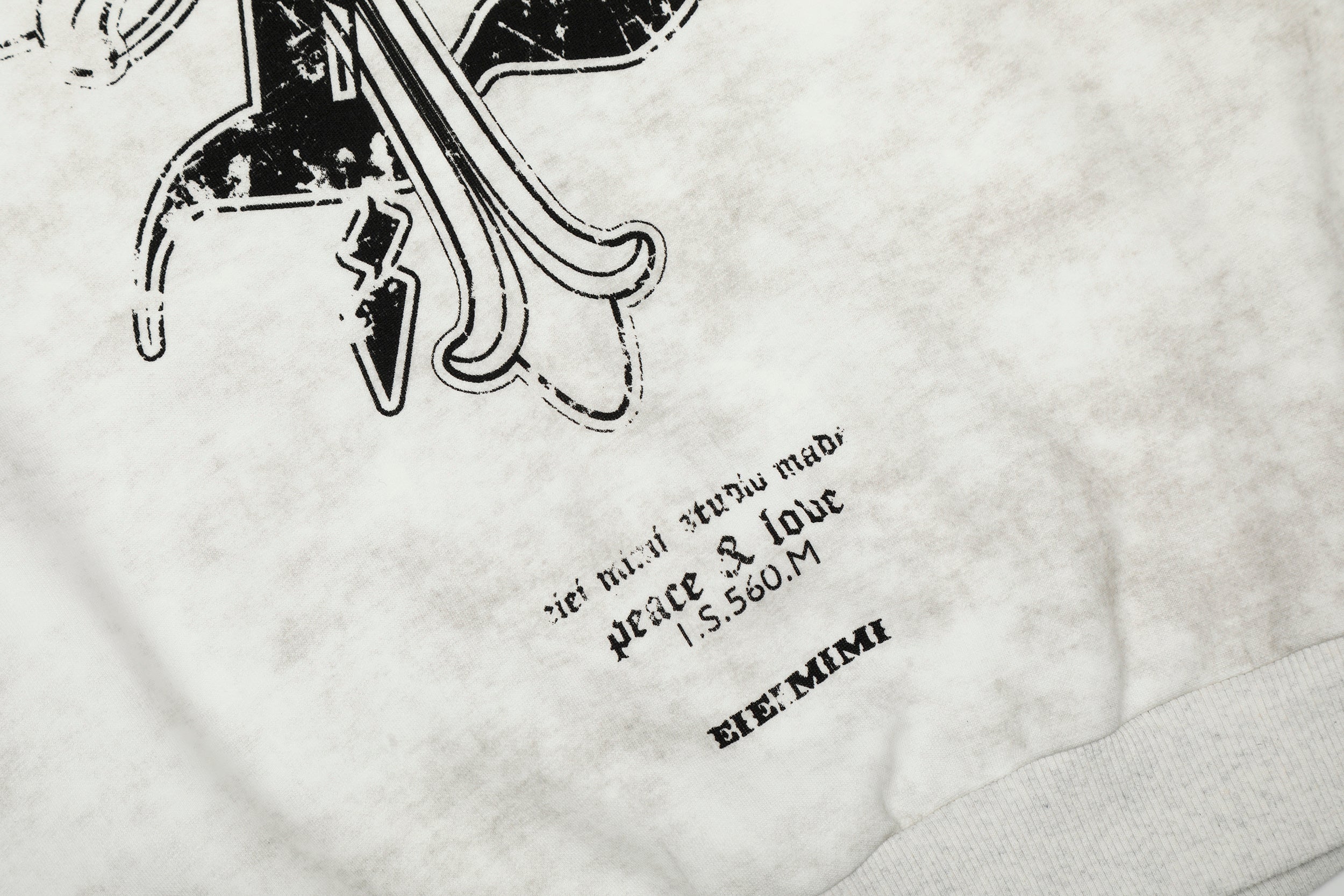 Omirad Vintage Graphic Zip-Up Hoodie