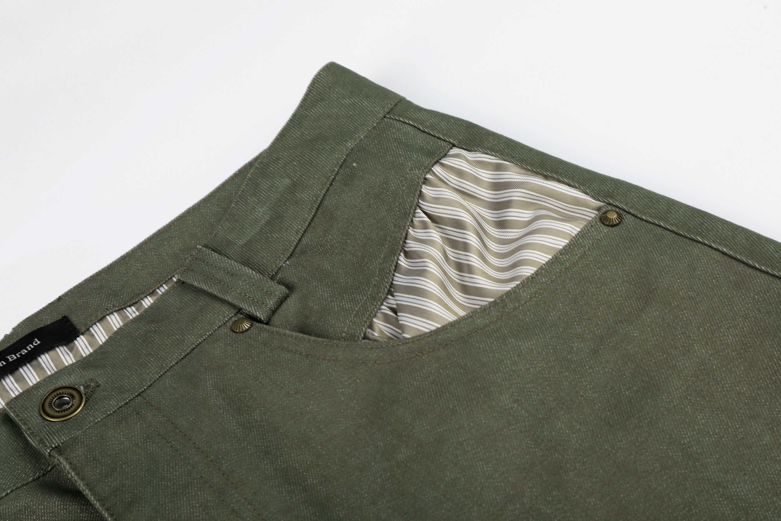 Omirad “Vintage Utility Fold-Hem Pants”