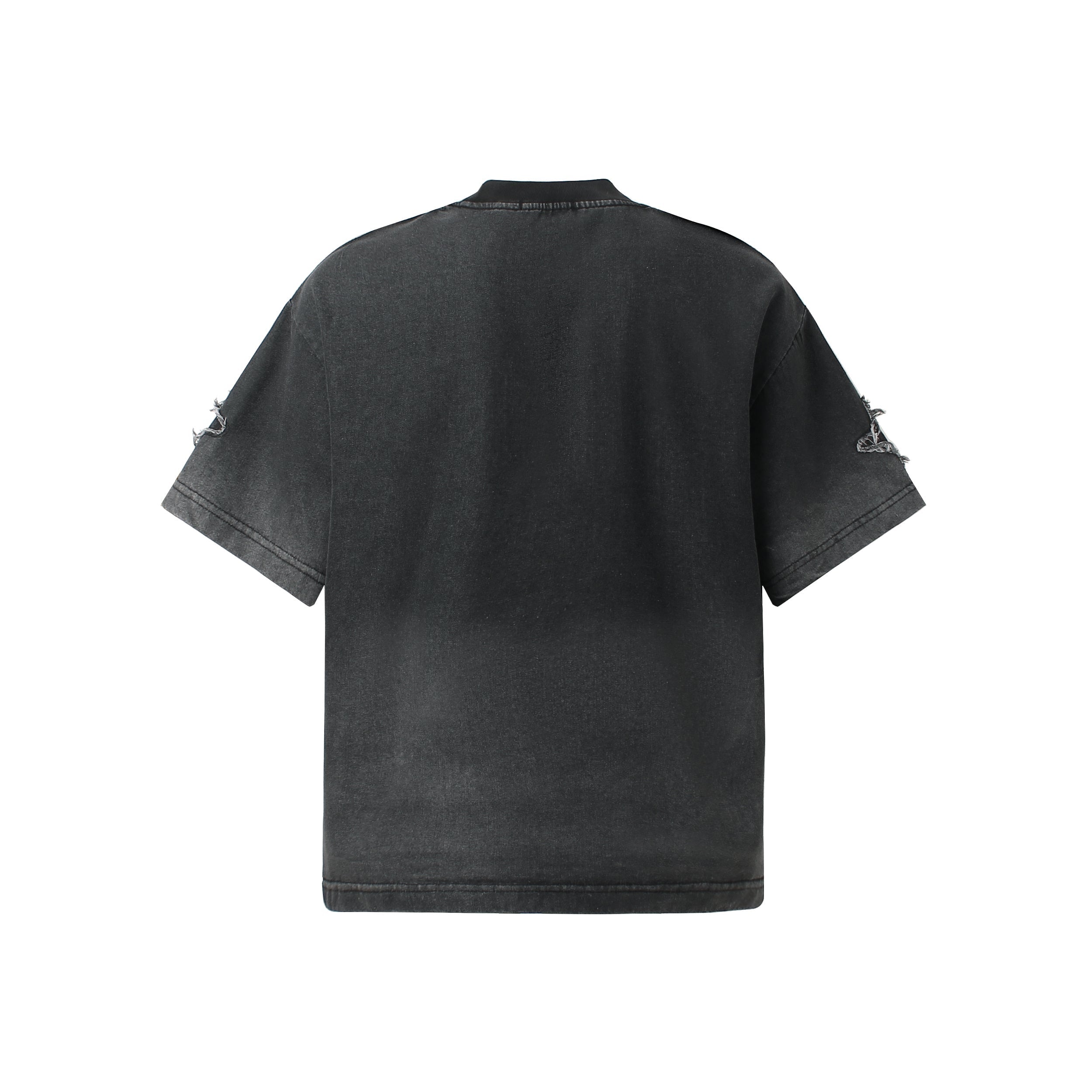 Omirad Distressed Star Graphic T-Shirt