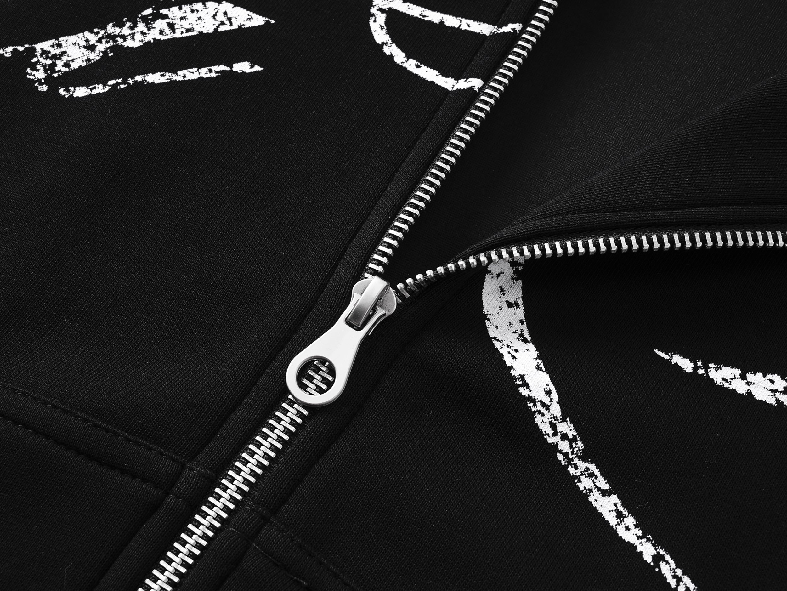 Omirad Full-Script Zip Hoodie