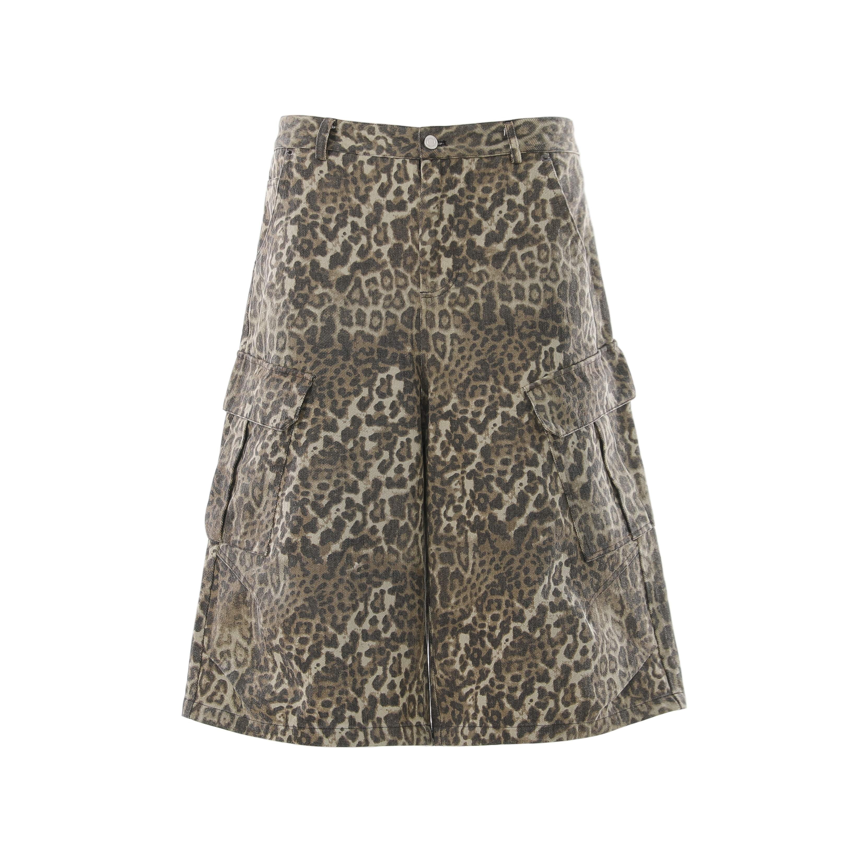 Omirad “Leopard Cargo Shorts”