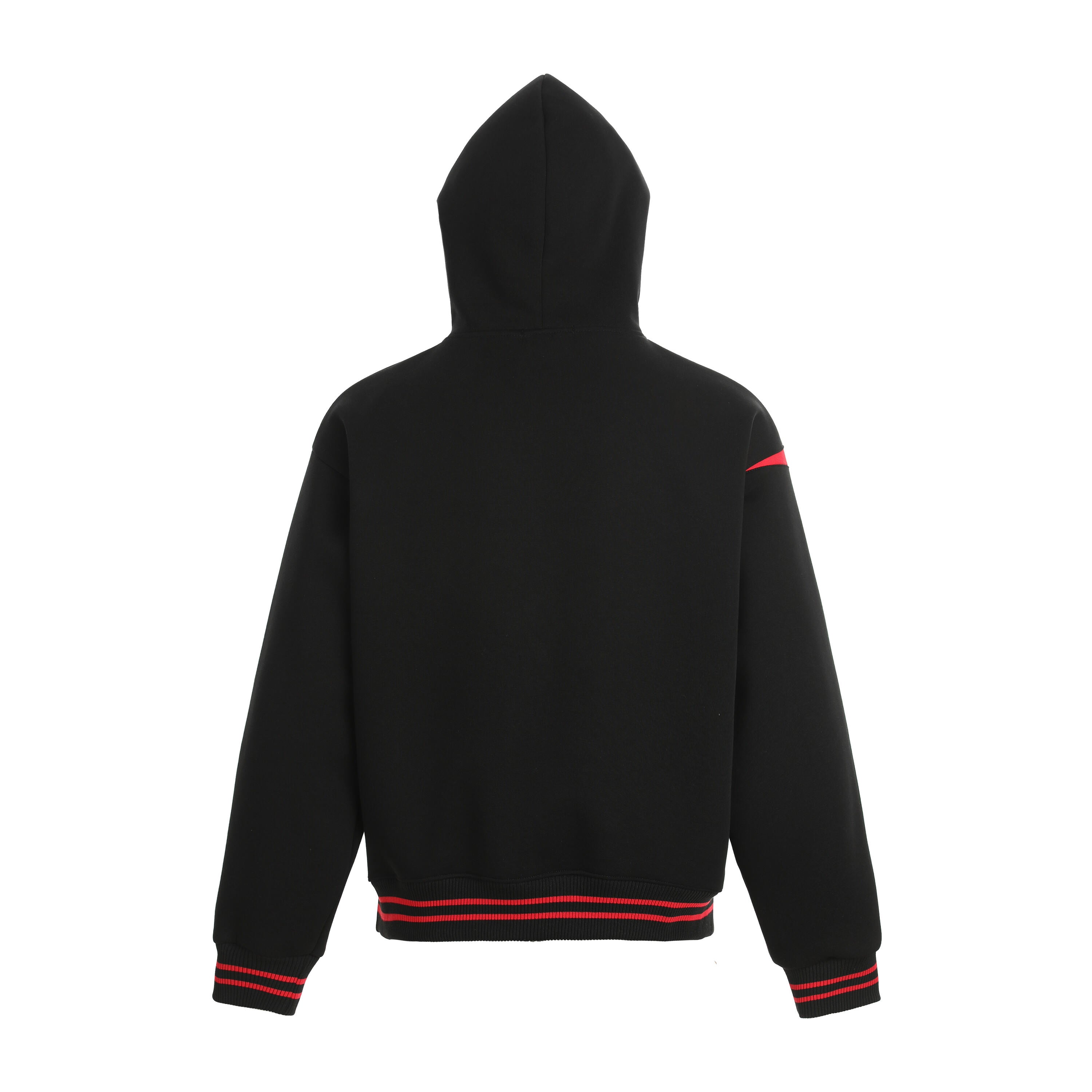 Omirad Sport-Stripe Graphic Fleece Hoodie