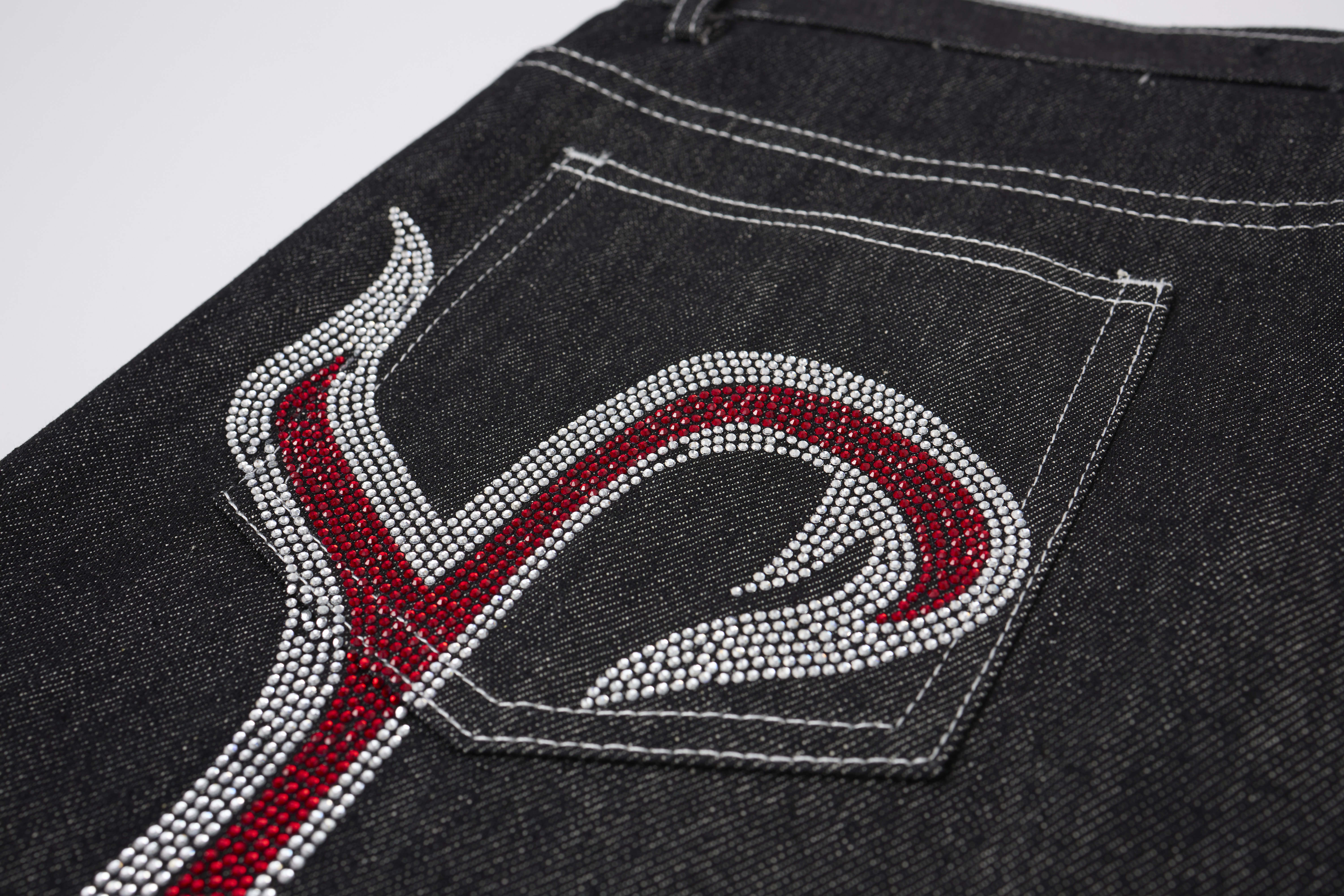 Omirad Graphic Denim Pants